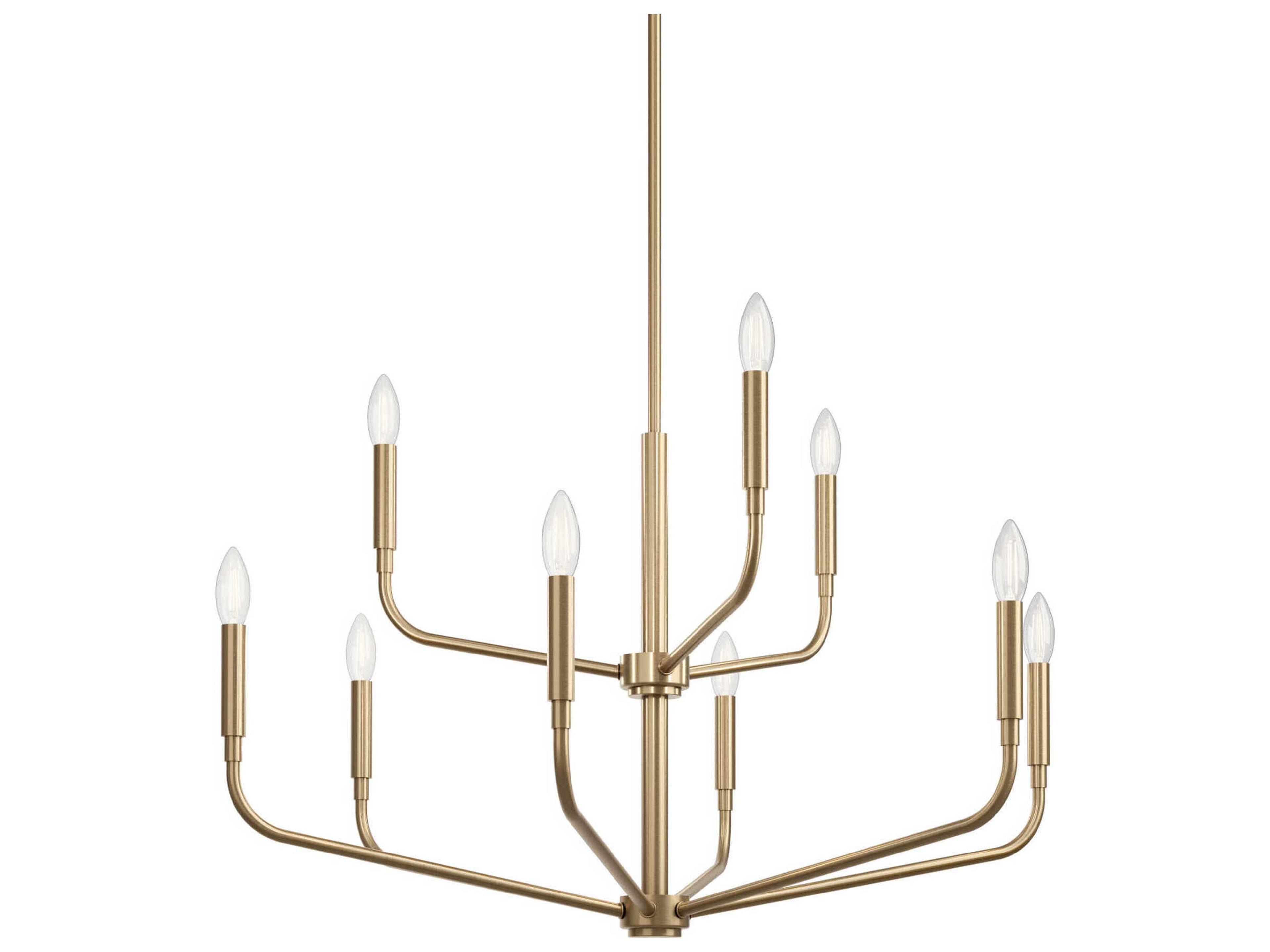 Kichler Madden 9-Light Champagne Bronze Chandelier