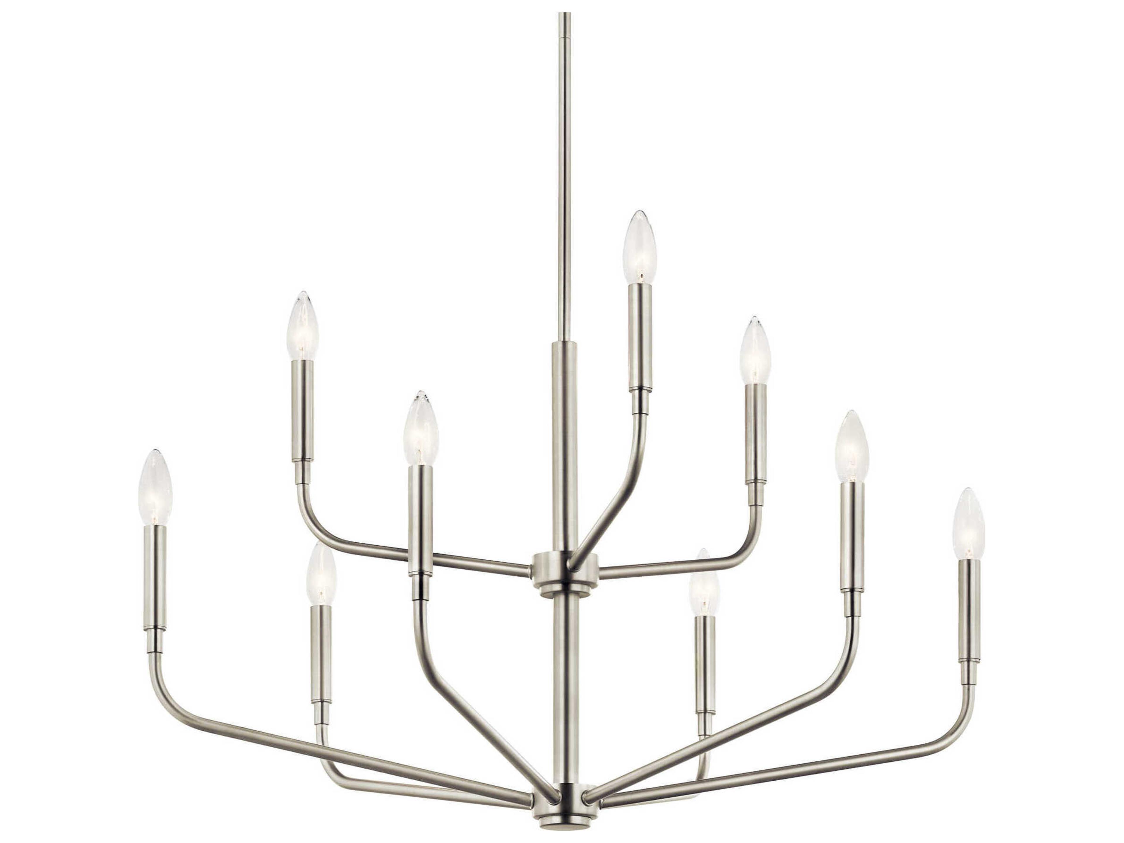 Kichler Madden 9-Light Brushed Nickel Chandelier