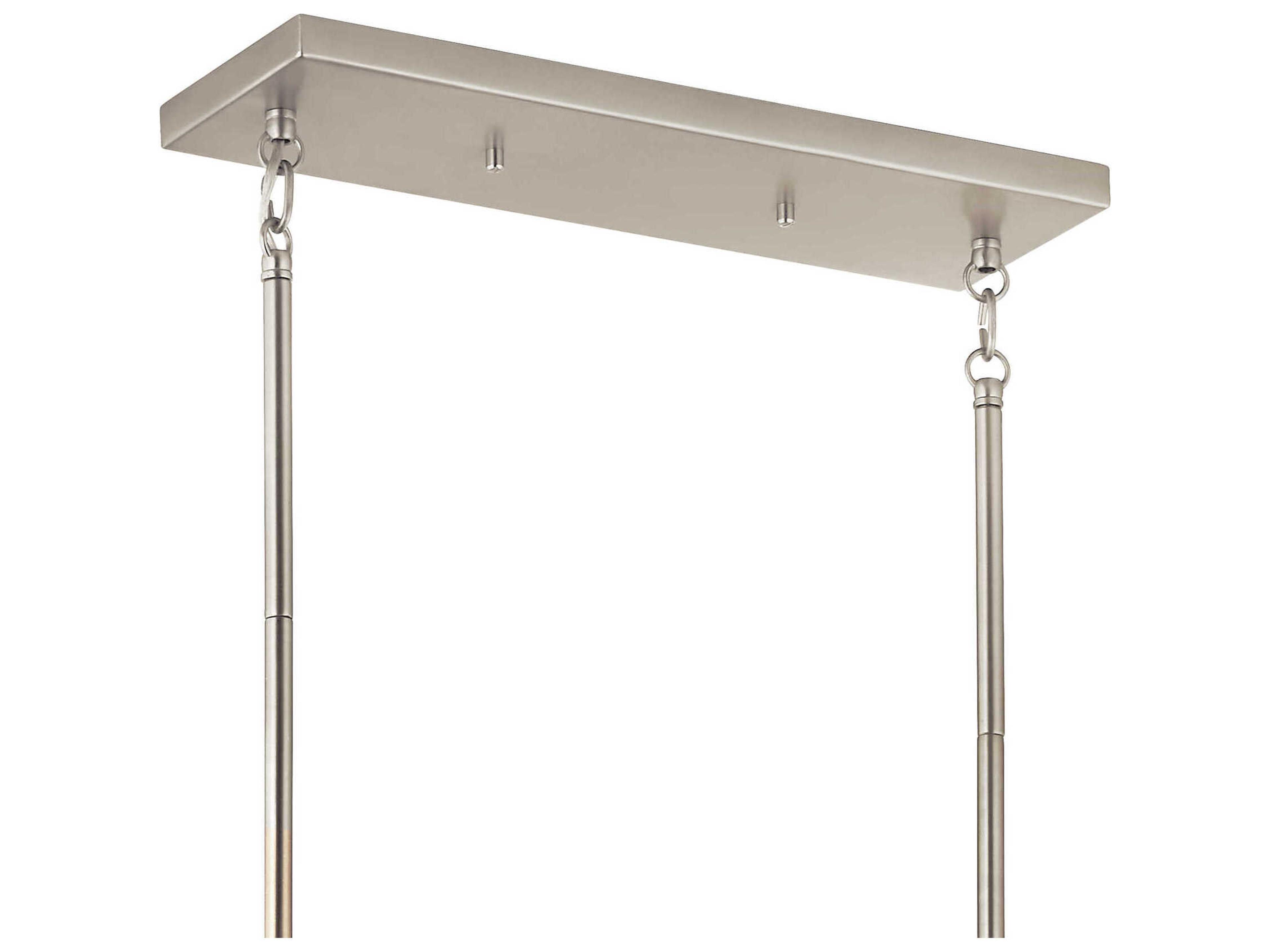 Kichler Madden 6-Light Brushed Nickel Island Pendant