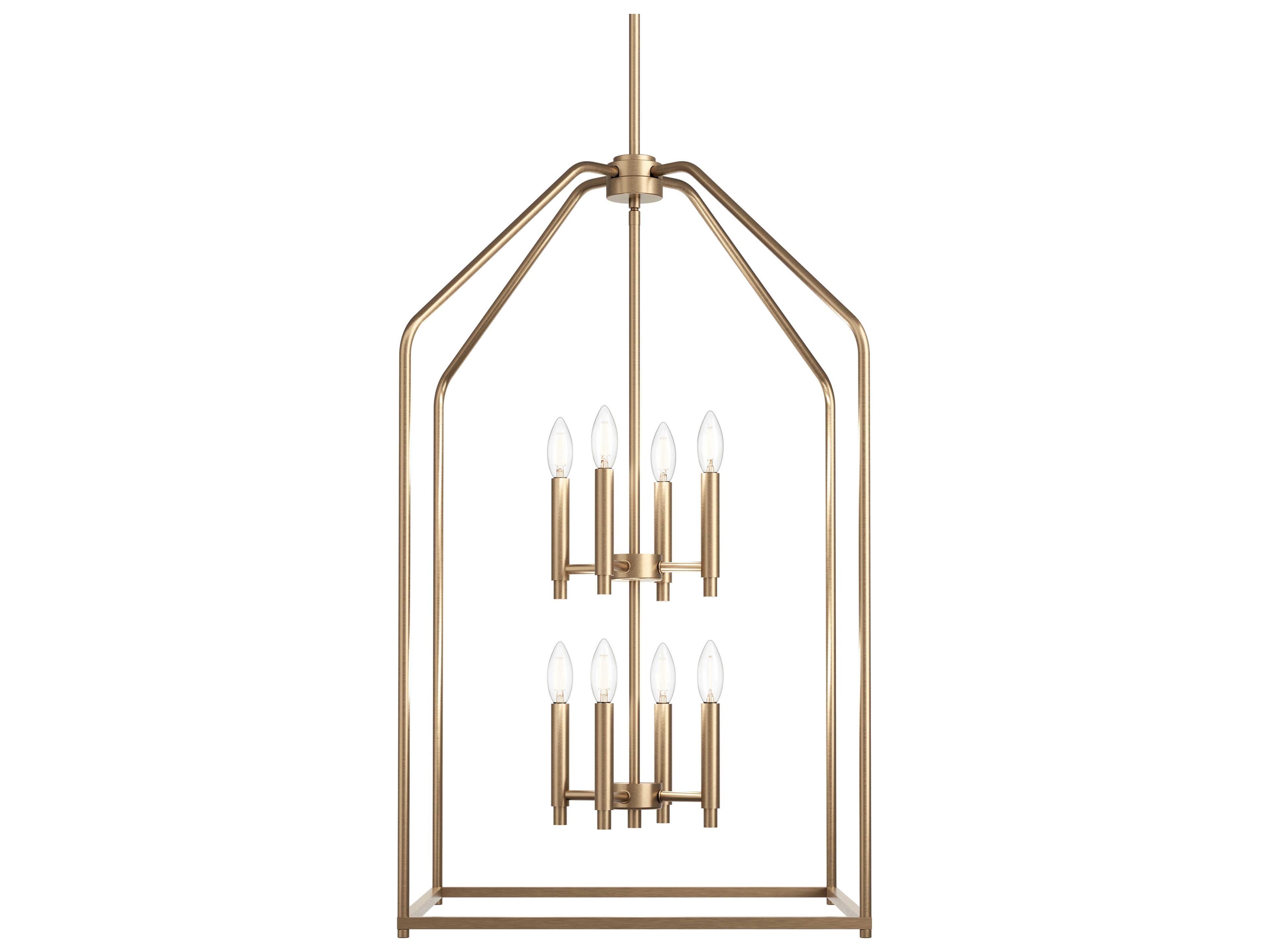 Kichler Madden 8-Light Champagne Bronze Tiered Pendant