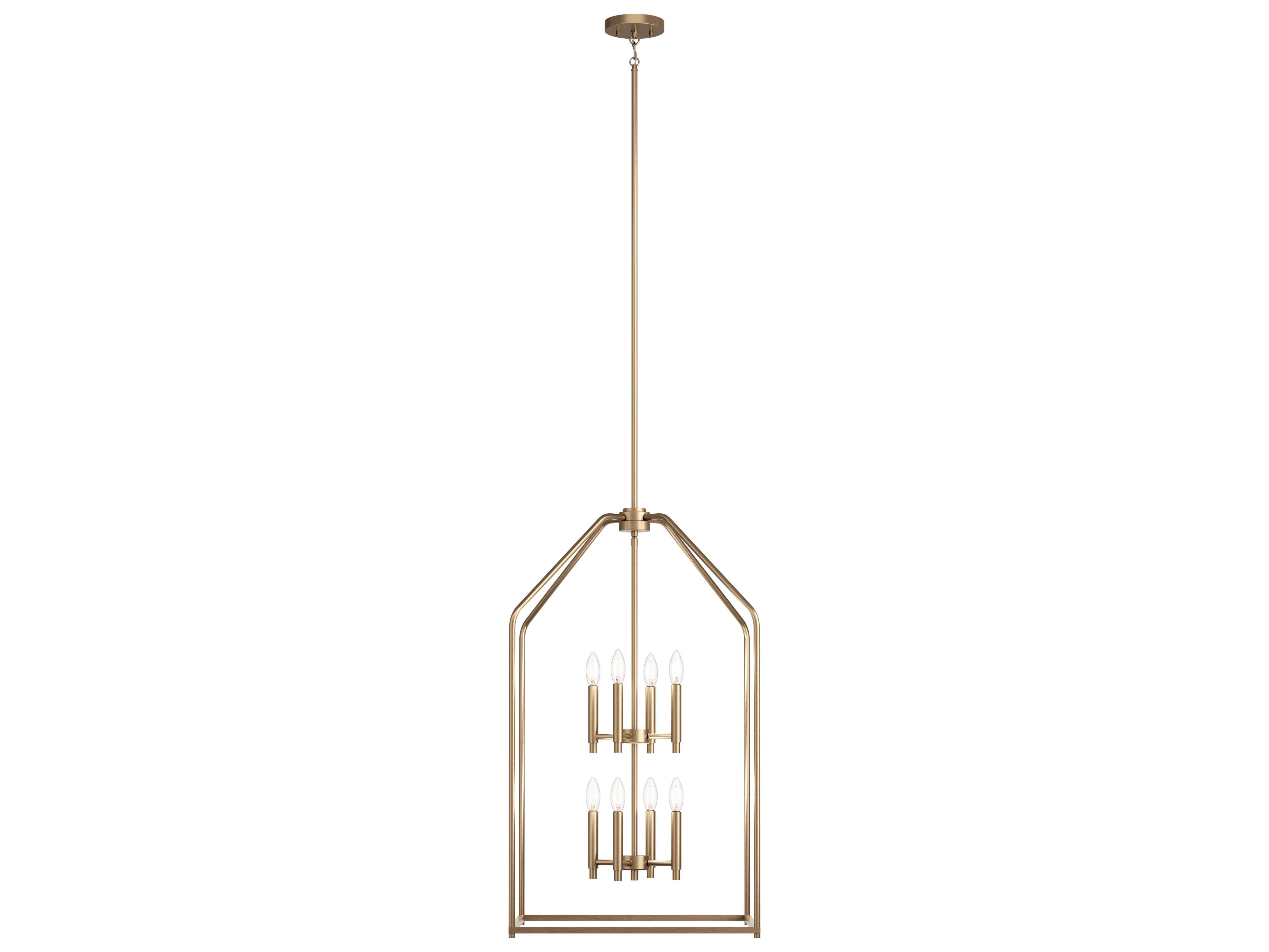 Kichler Madden 8-Light Champagne Bronze Tiered Pendant