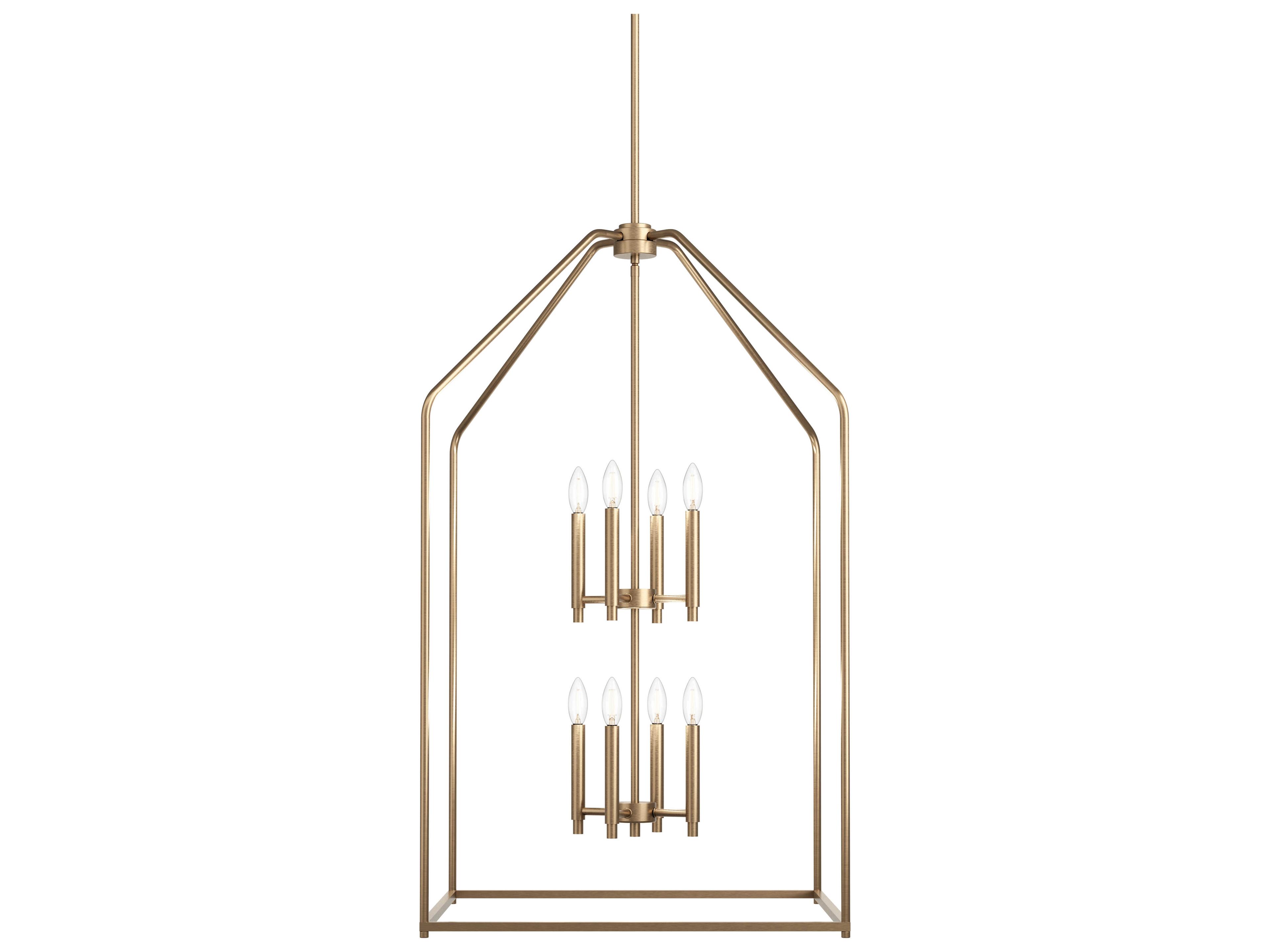 Kichler Madden 8-Light Champagne Bronze Tiered Pendant