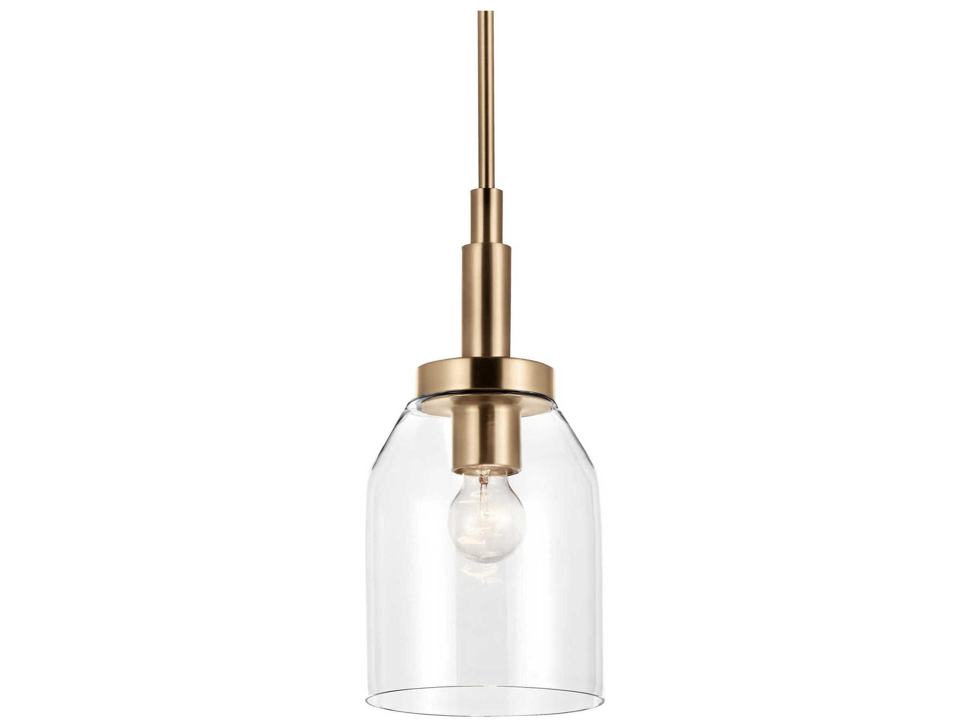 Kichler Madden 1-Light Champagne Bronze Pendant