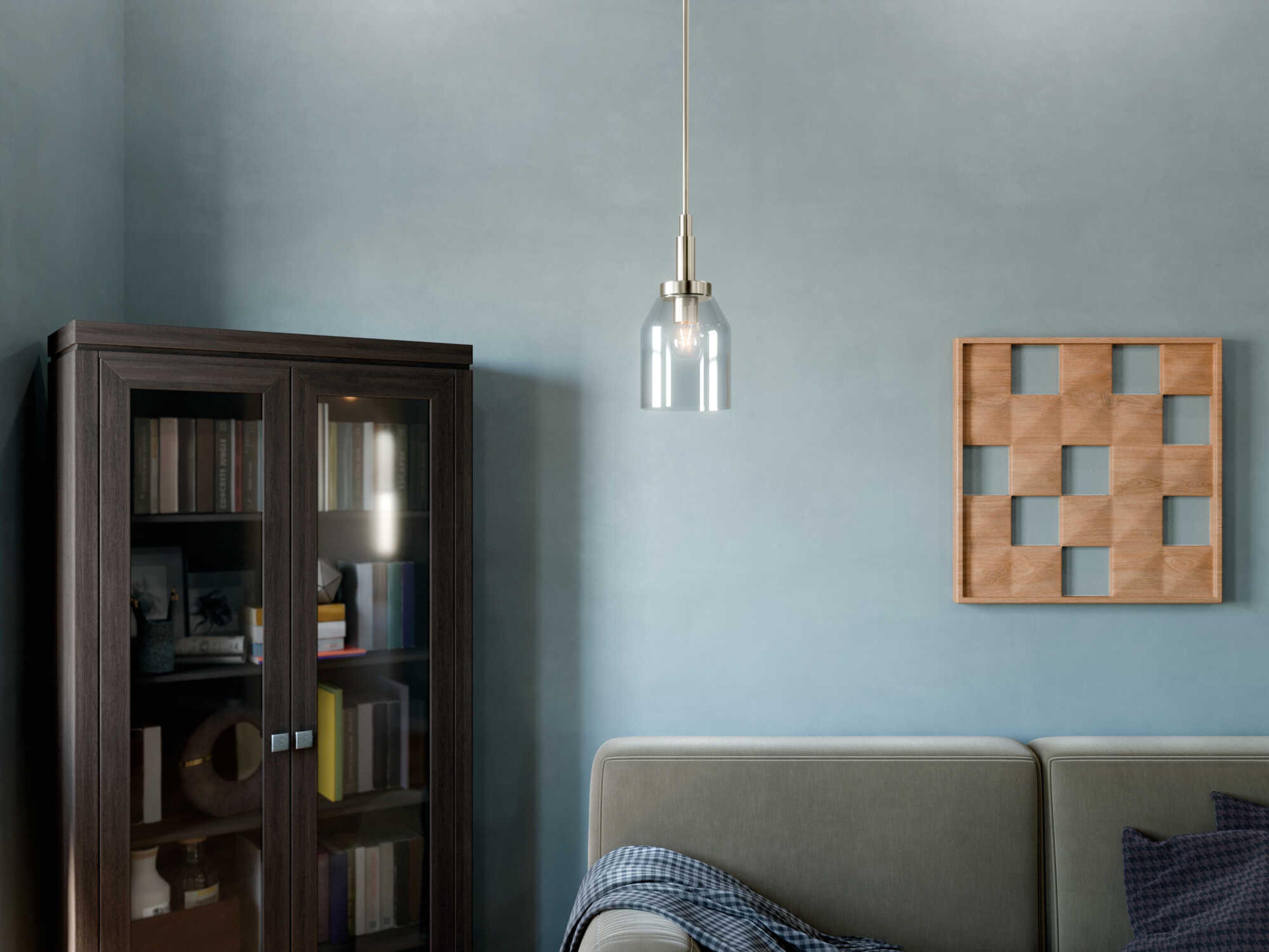 Kichler Madden 1-Light Brushed Nickel Pendant