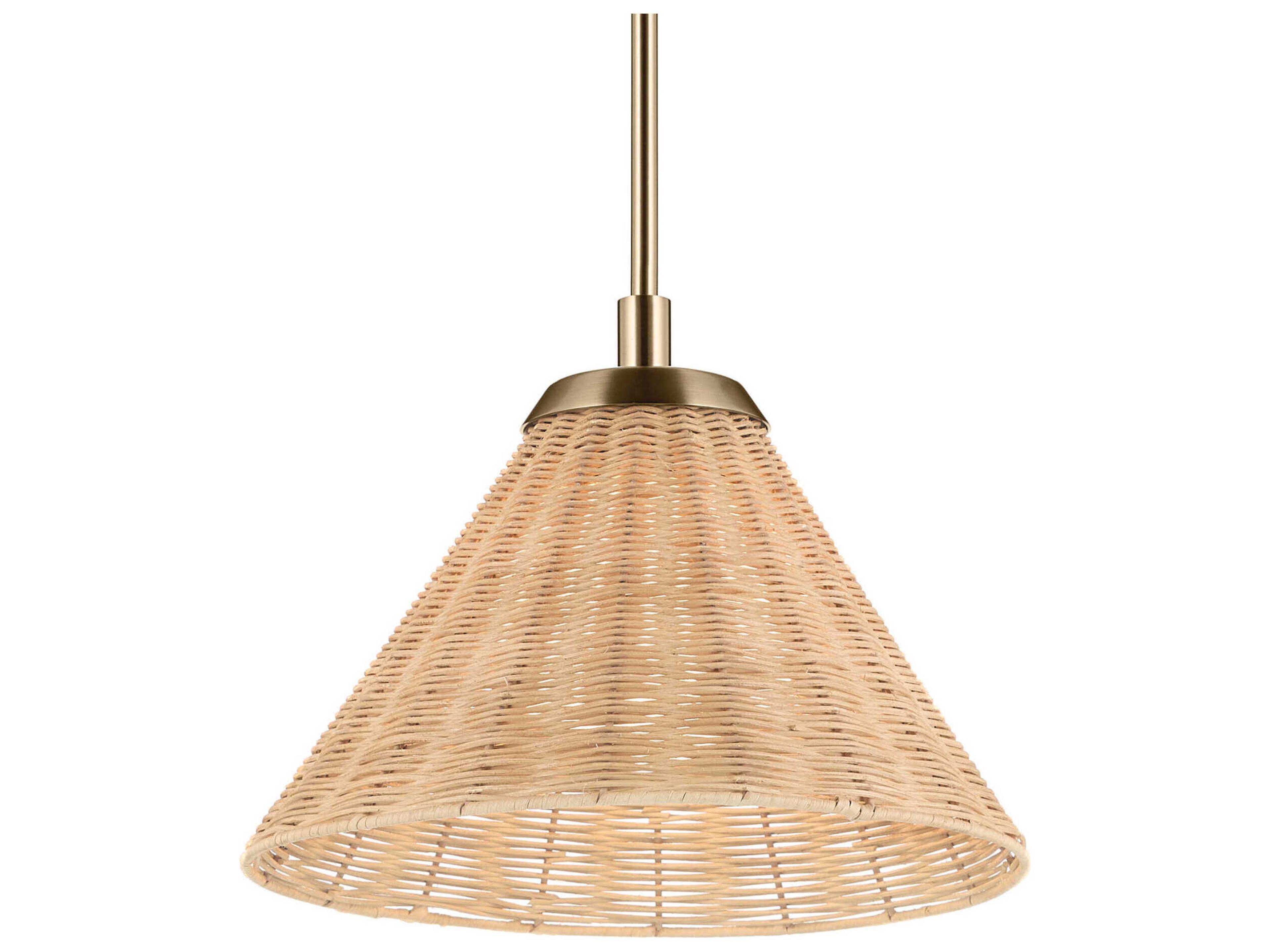 Kichler Bekah 1-Light Champagne Bronze Pendant