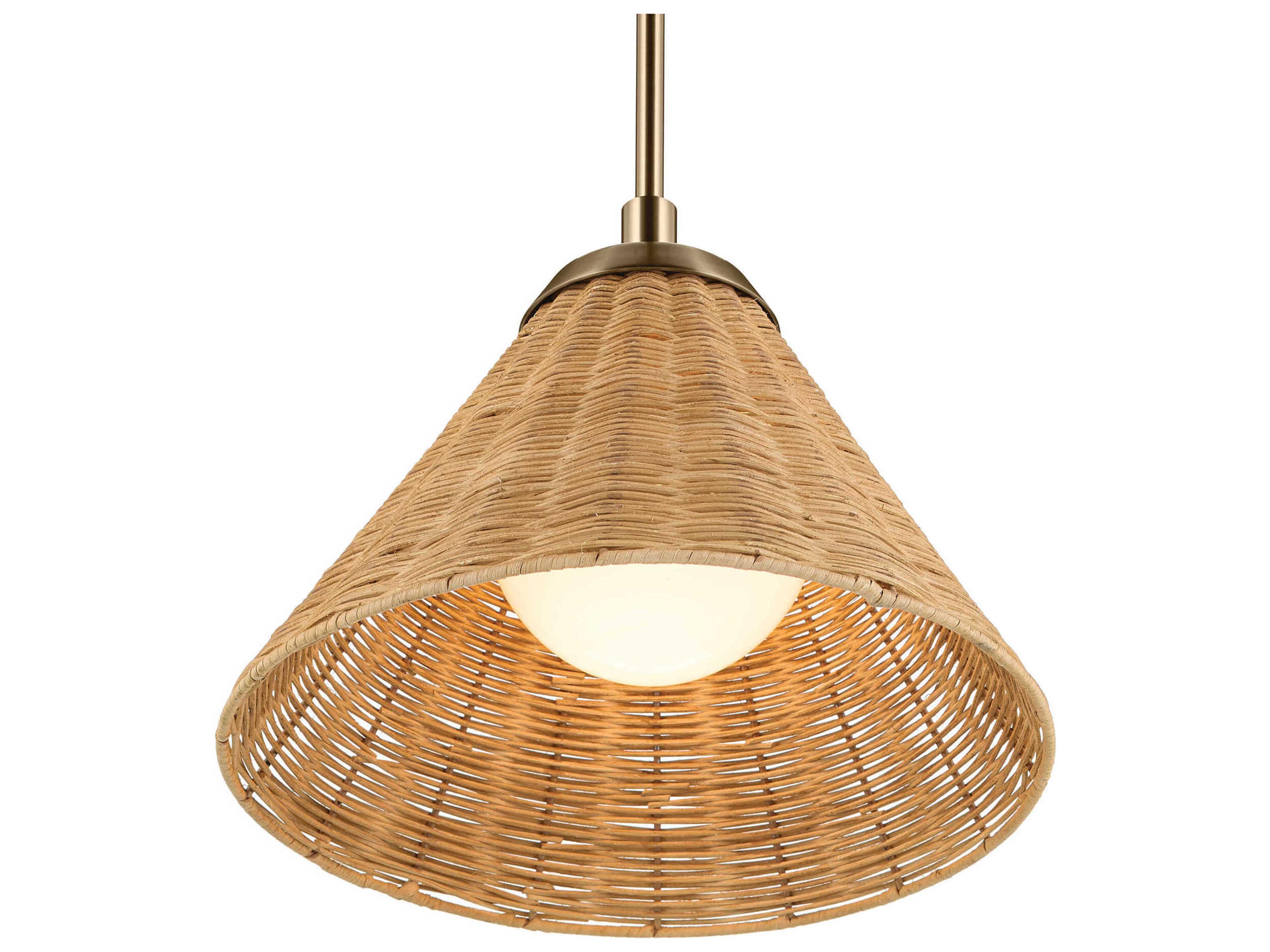 Kichler Bekah 1-Light Champagne Bronze Pendant