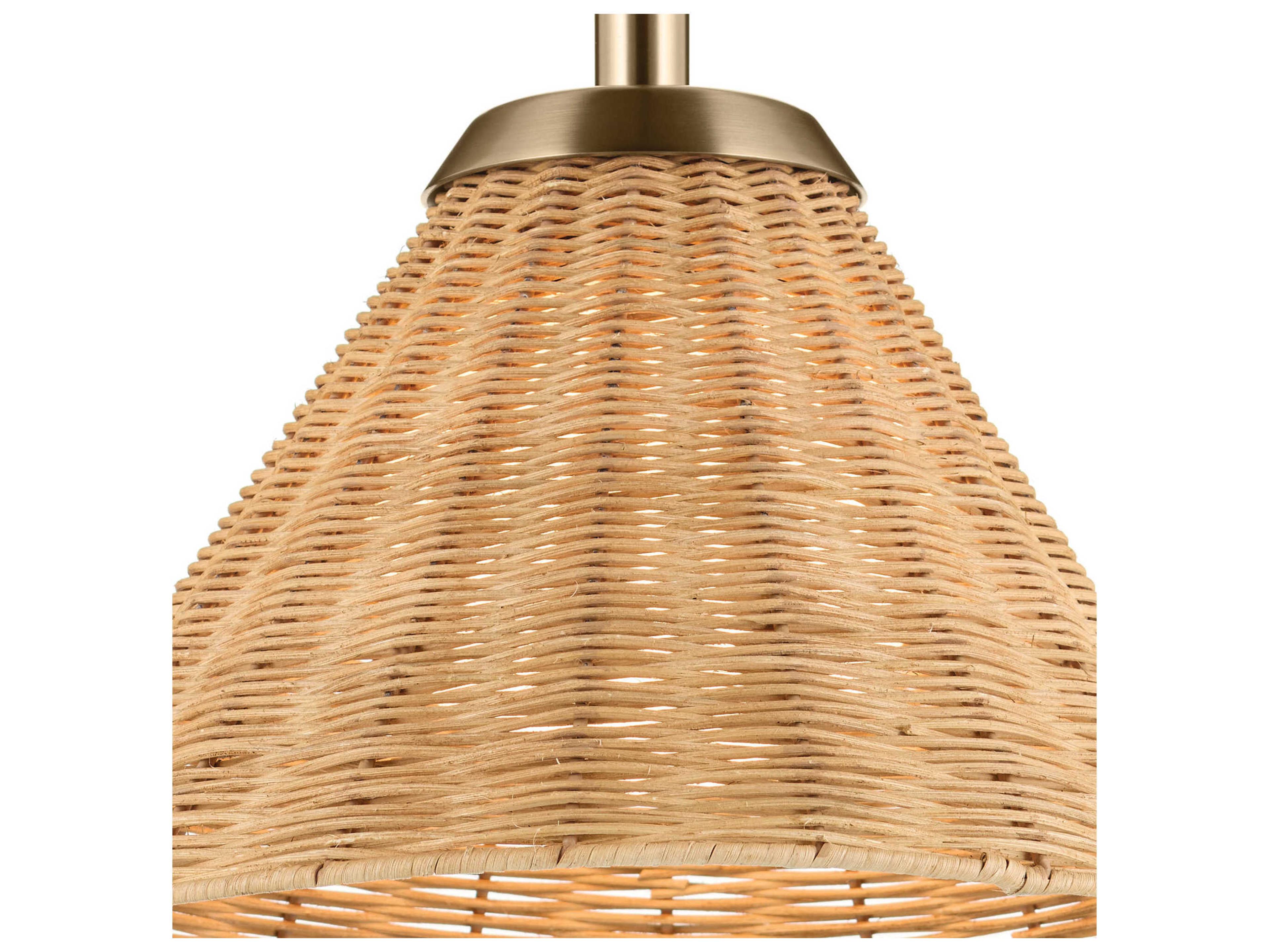 Kichler Bekah 1-Light Champagne Bronze Pendant