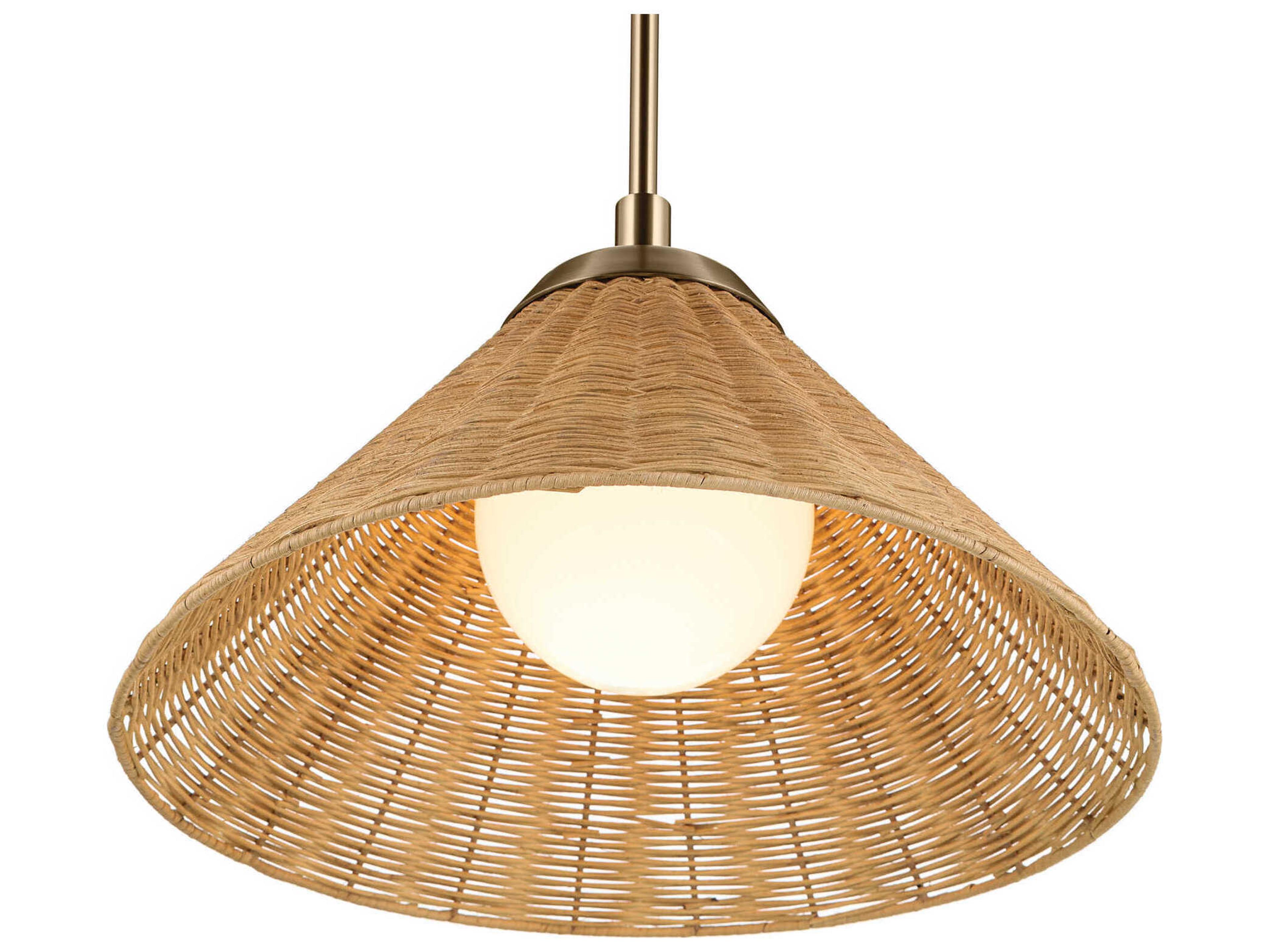 Kichler Bekah 1-Light Champagne Bronze Pendant