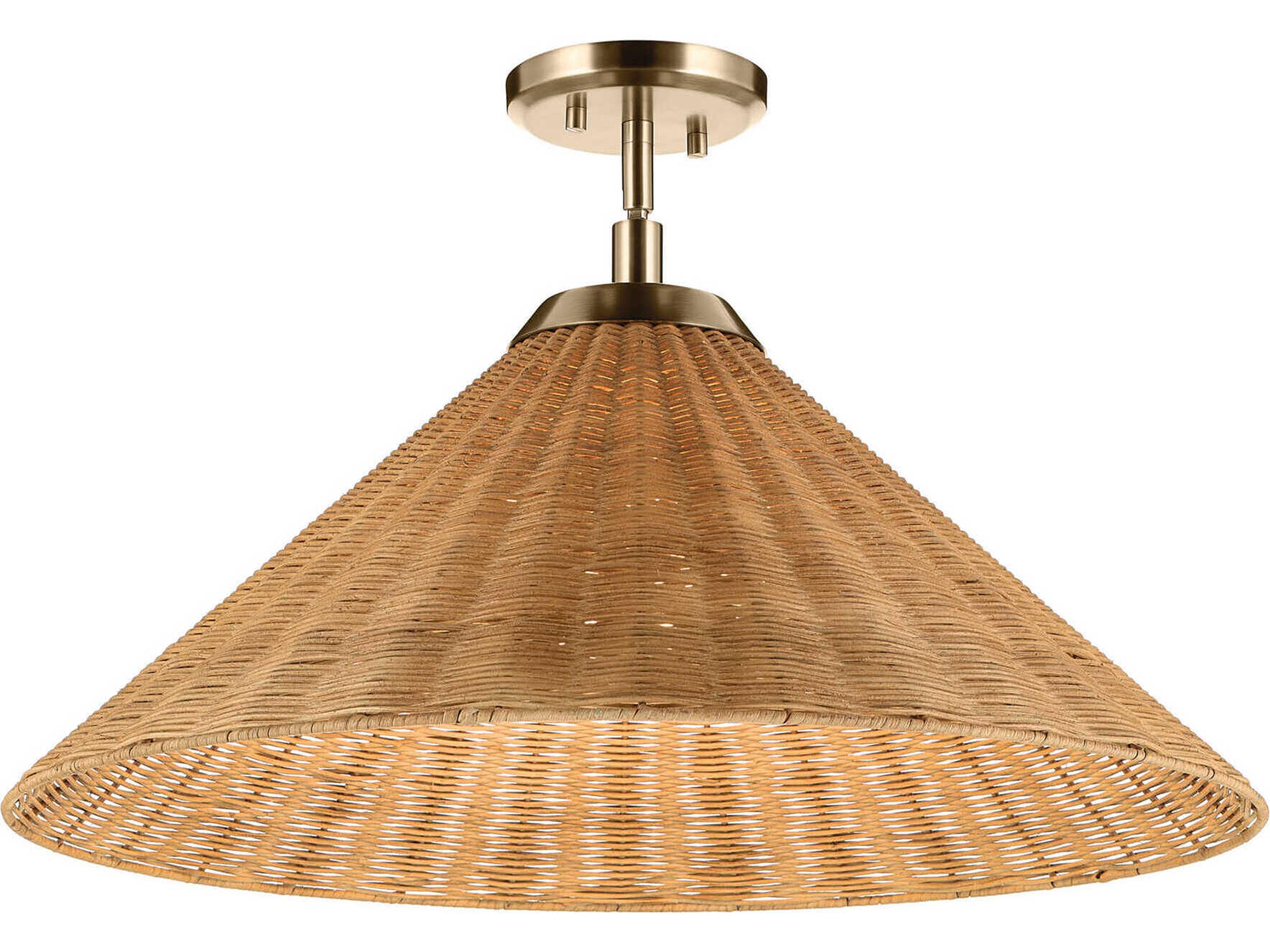 Kichler Bekah 1-Light Champagne Bronze Pendant