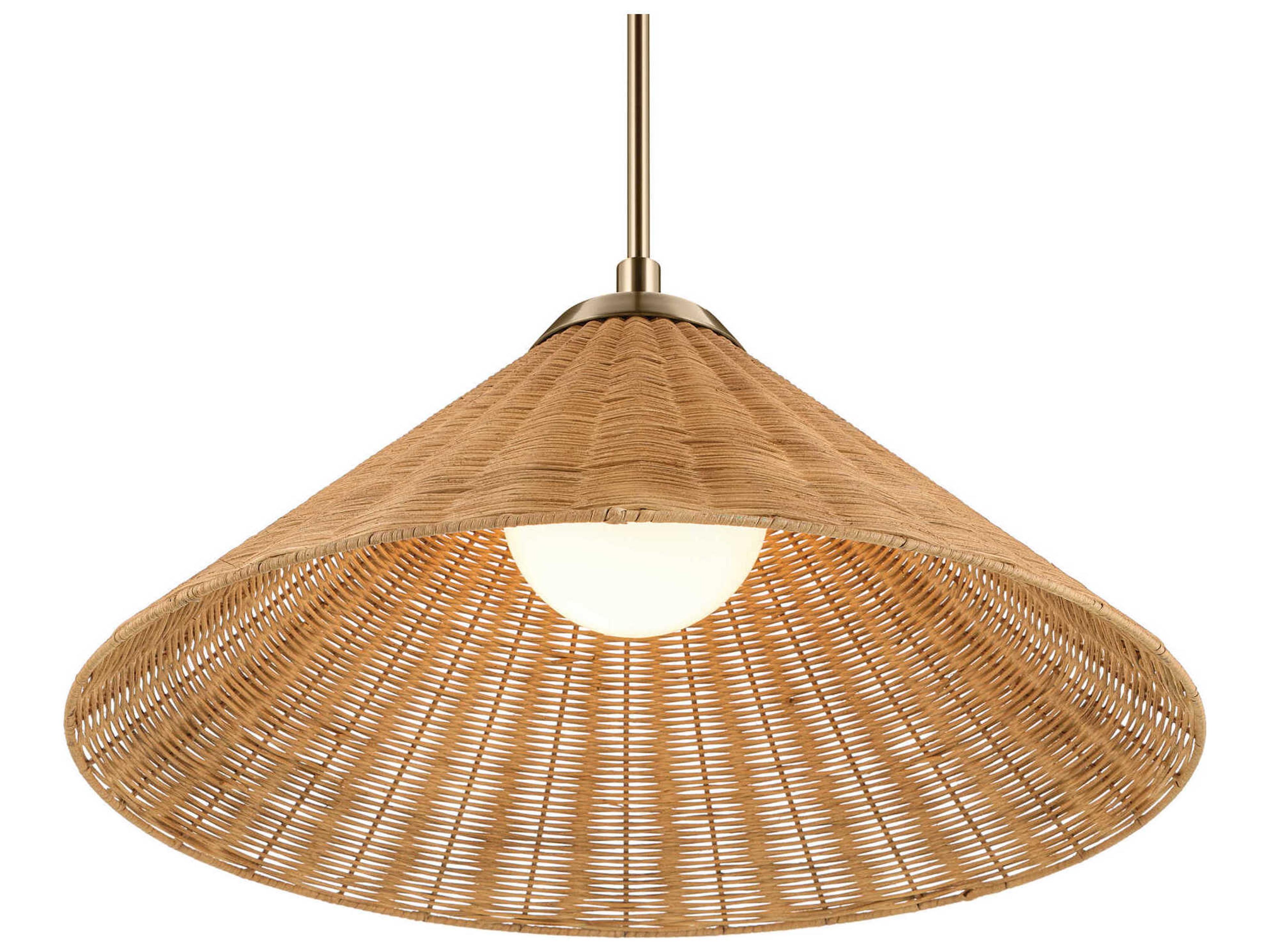 Kichler Bekah 1-Light Champagne Bronze Pendant
