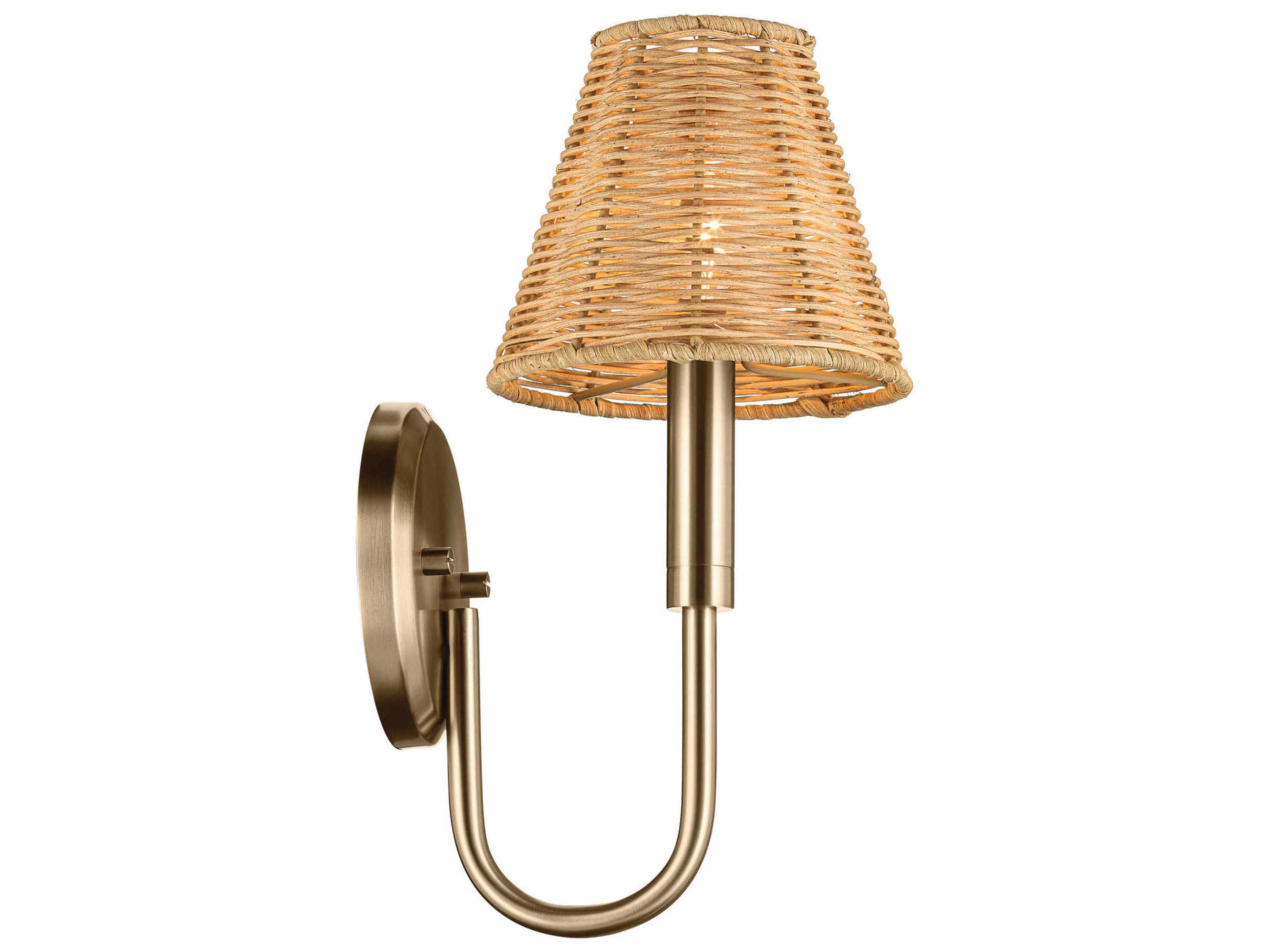 Kichler Bekah 1-Light Champagne Bronze Wall Sconce