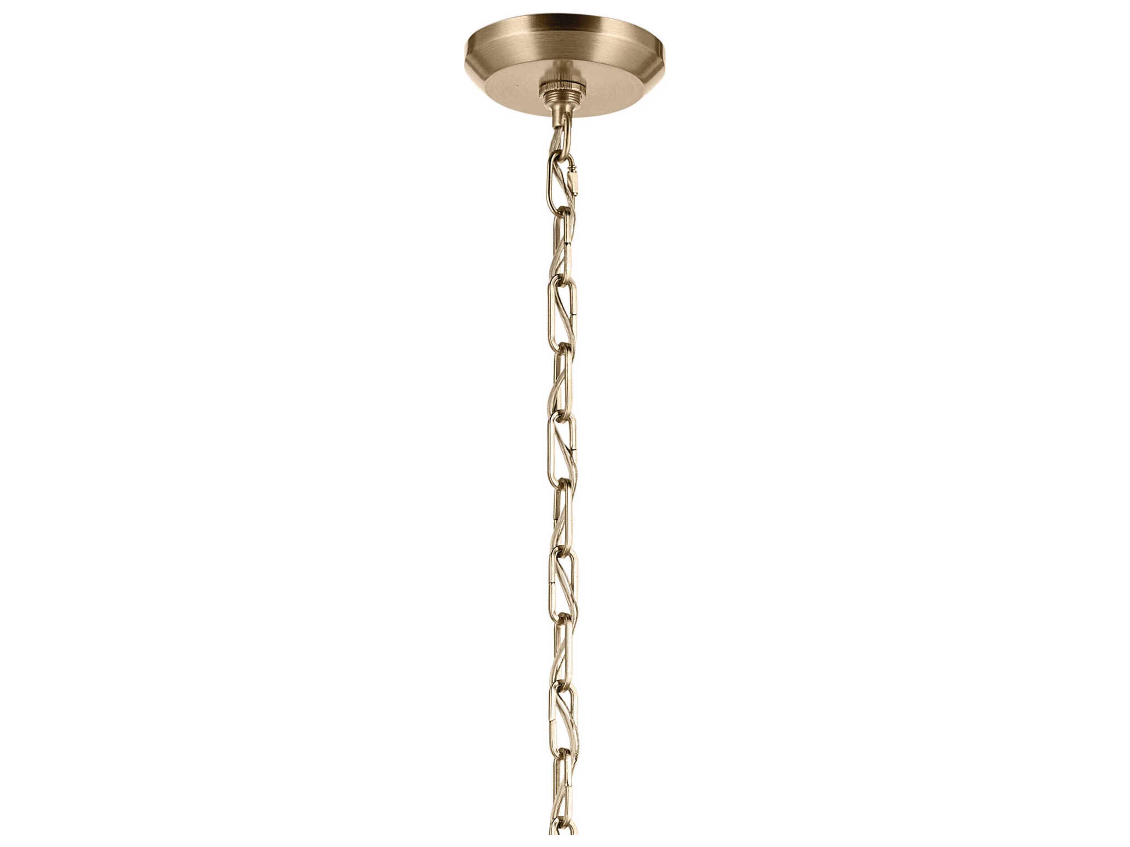 Kichler Lulo 4-Light Champagne Bronze Brown Pendant