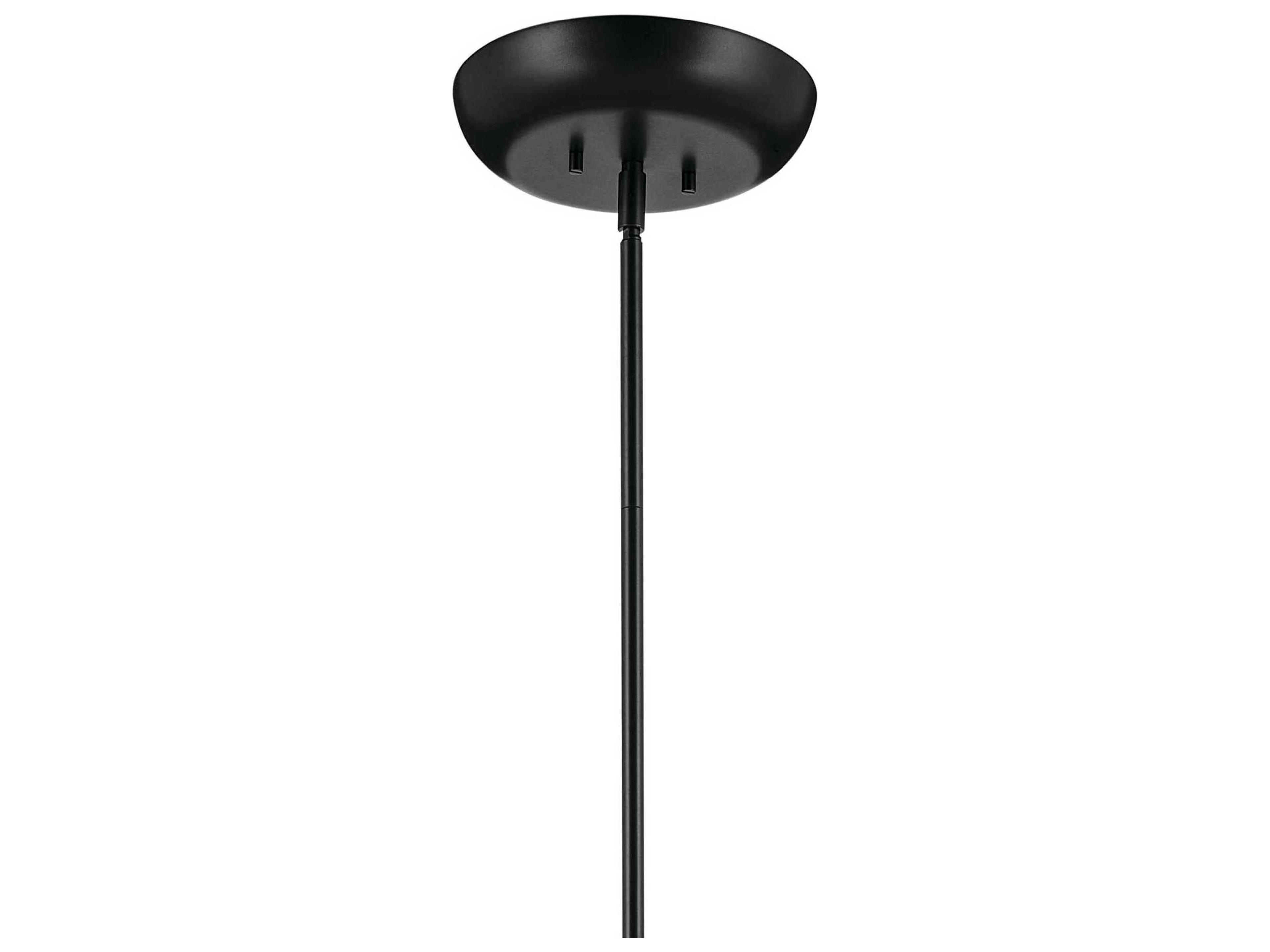 Kichler Moraine 10-Light Black Cylinder Chandelier