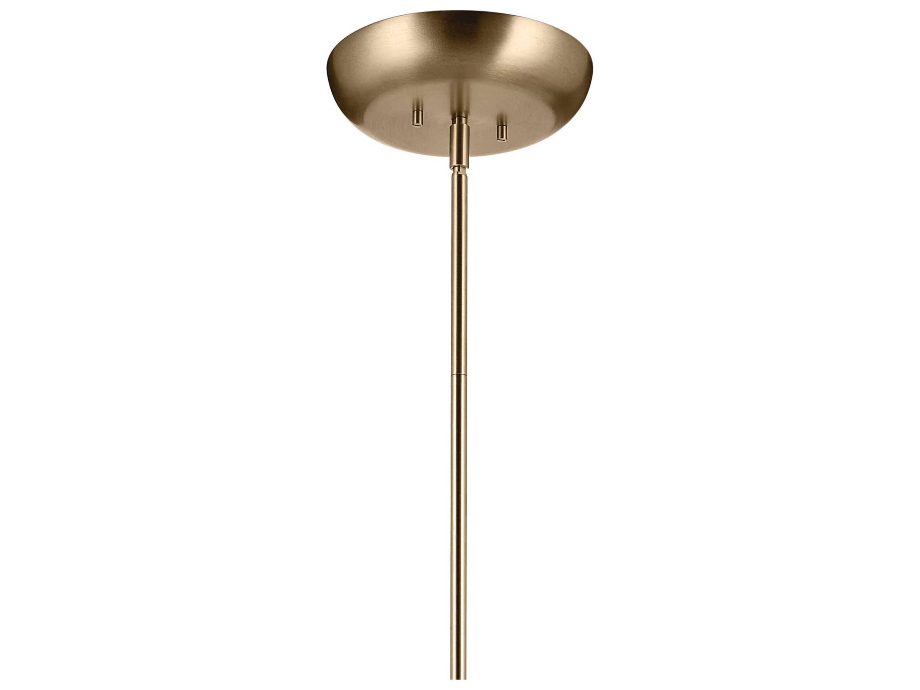 Kichler Moraine 10-Light Champagne Bronze Cylinder Chandelier