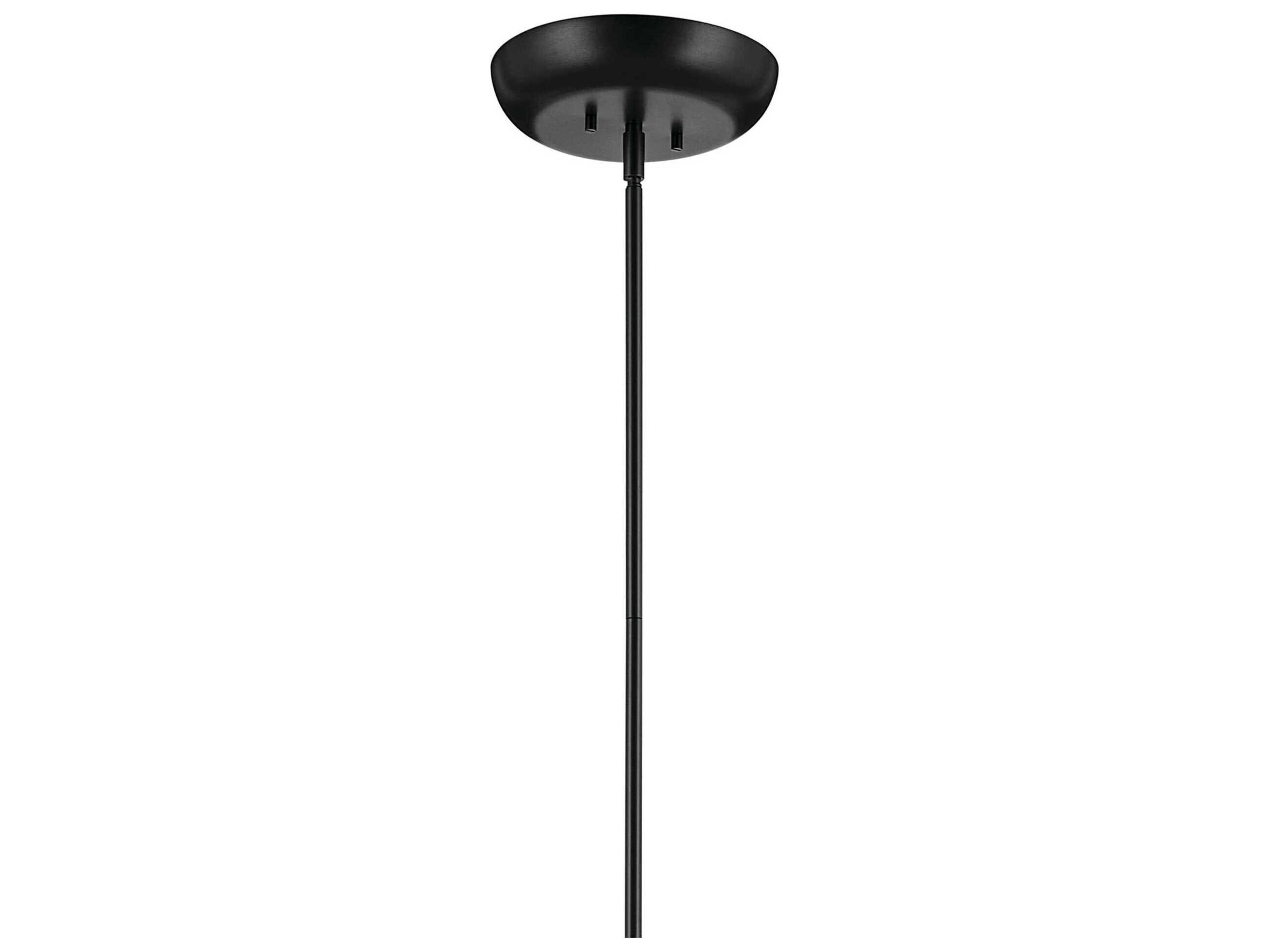 Kichler Moraine 12-Light Black Cylinder Chandelier