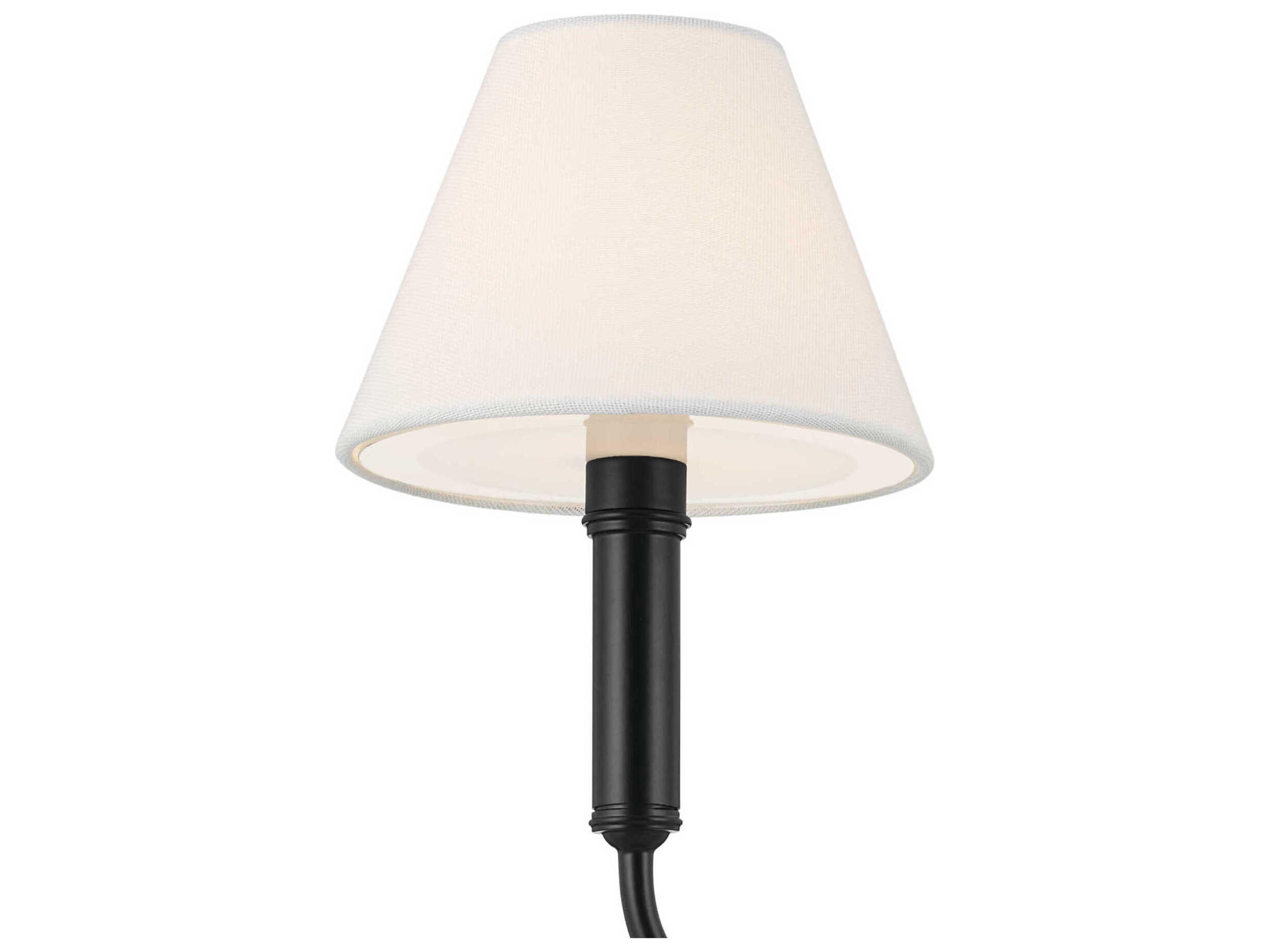 Kichler Eadie 6-Light Black Tiered Island Pendant