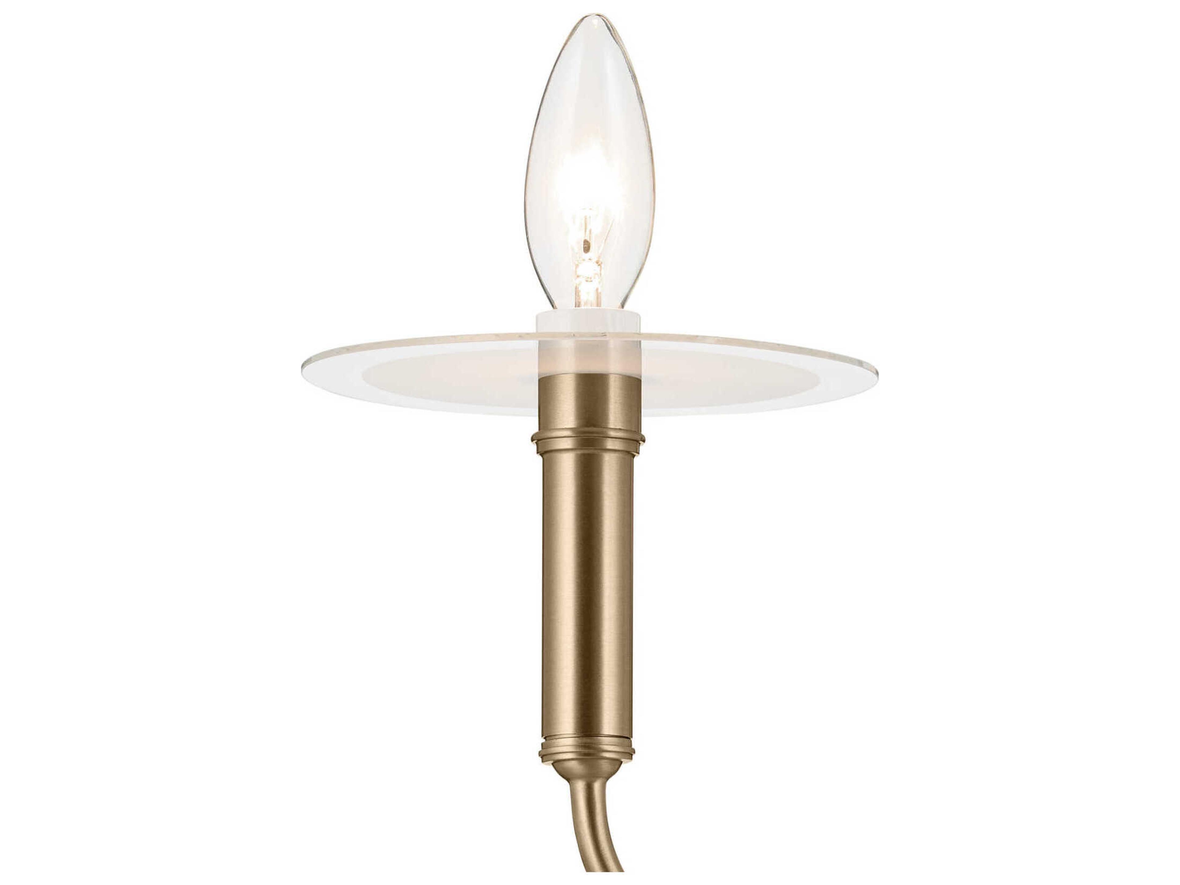 Kichler Eadie 6-Light Champagne Bronze Tiered Island Pendant