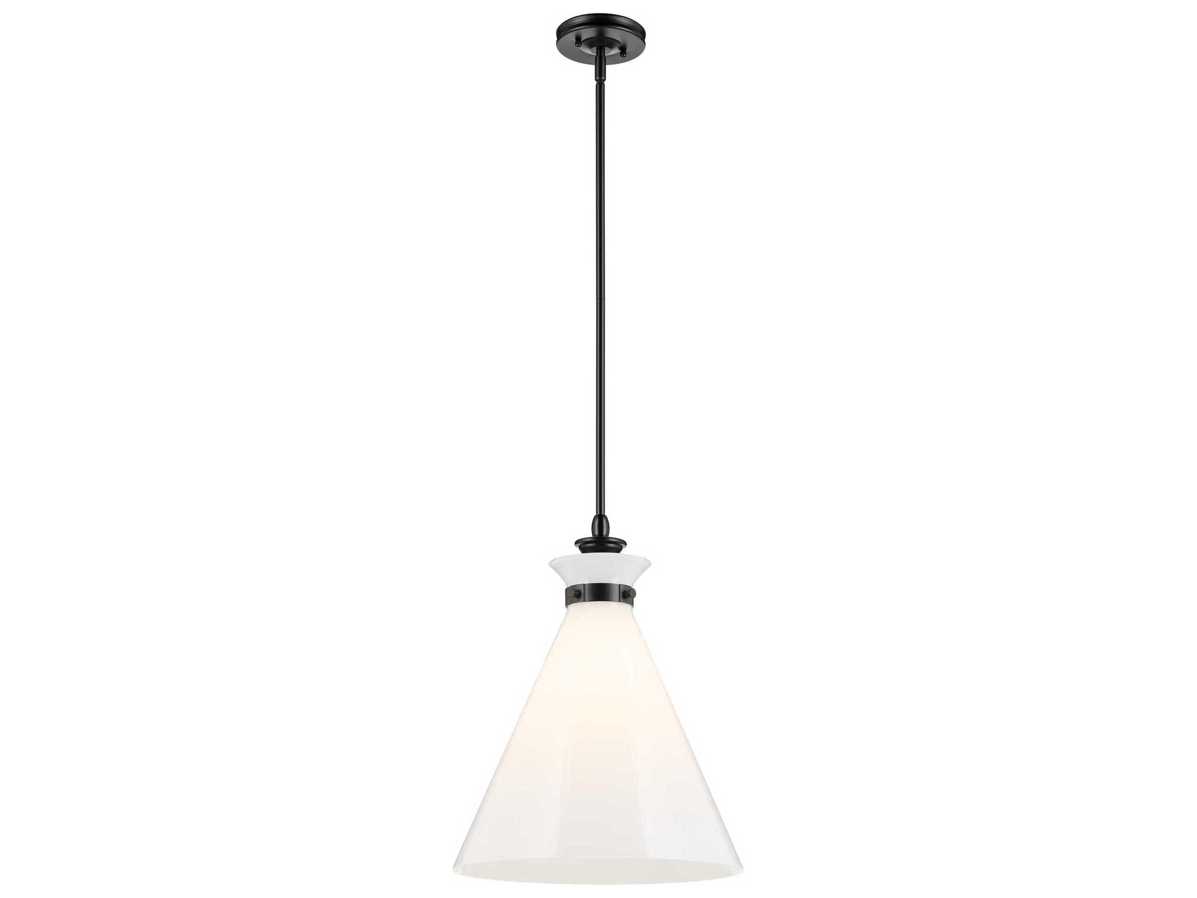 Laria 1-Light Black Pendant