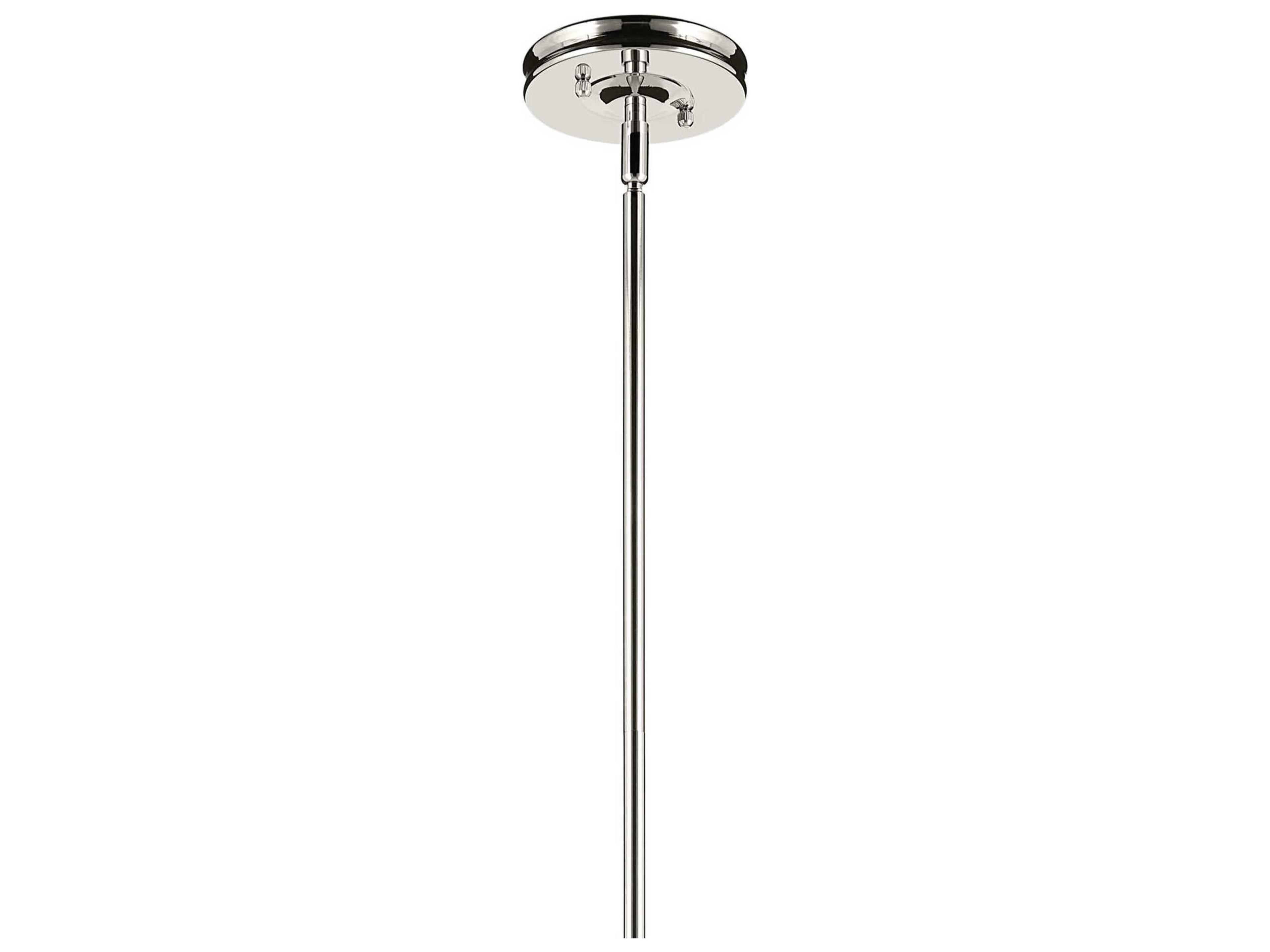 Kichler Laria 1-Light Polished Nickel Mini Pendant
