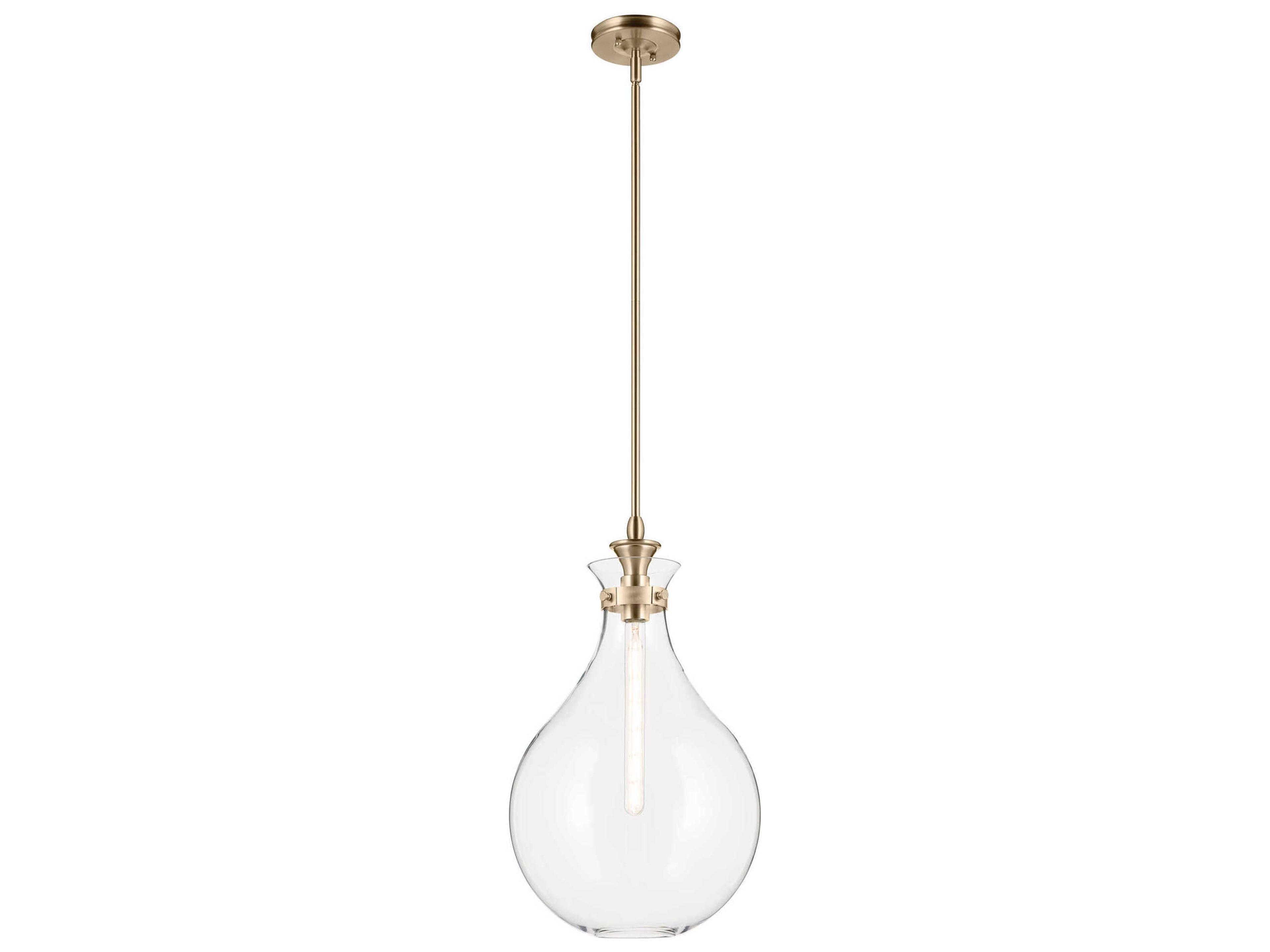 Laria 1-Light Champagne Bronze Pendant