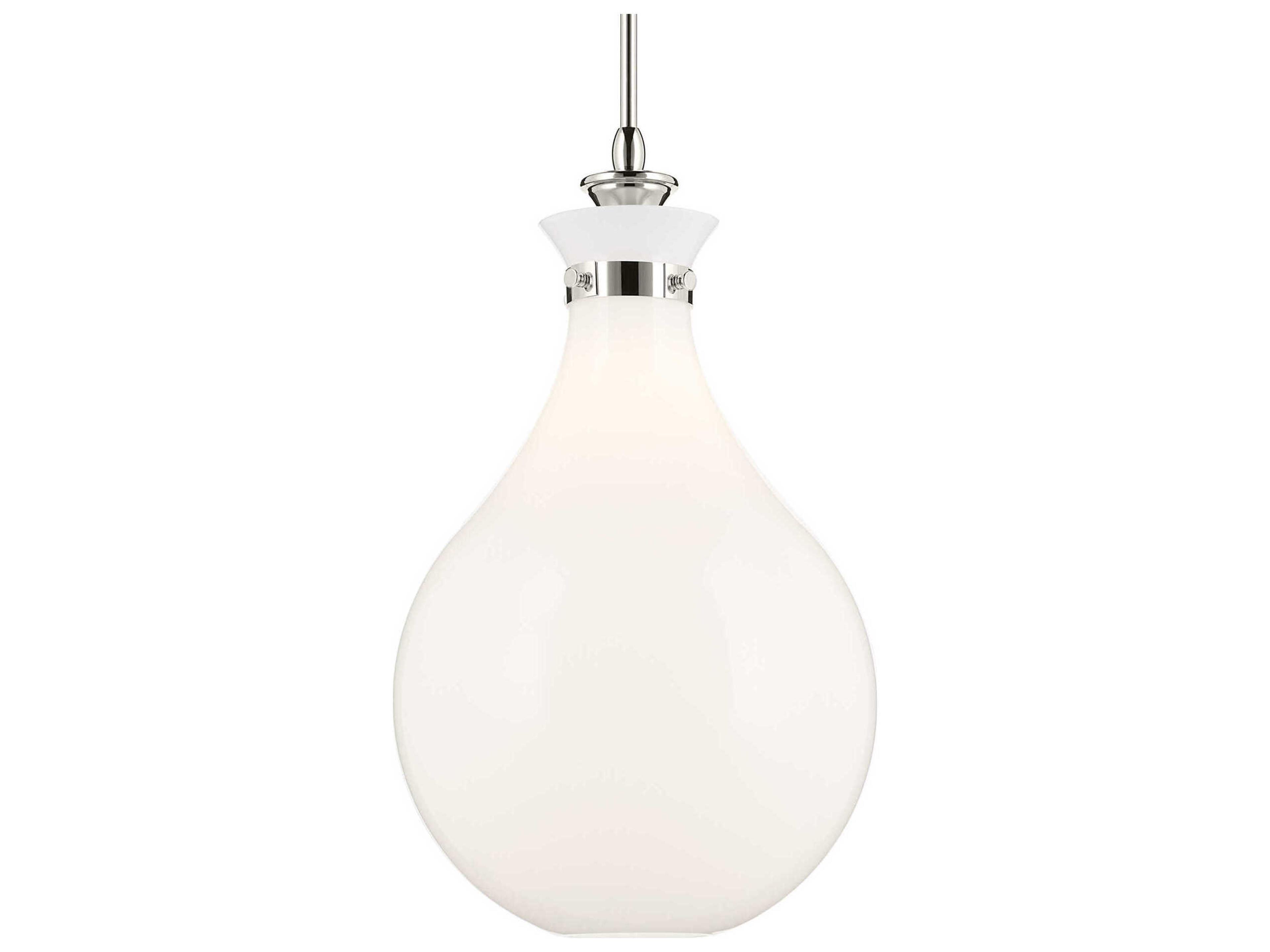 Kichler Laria 1-Light Polished Nickel Pendant