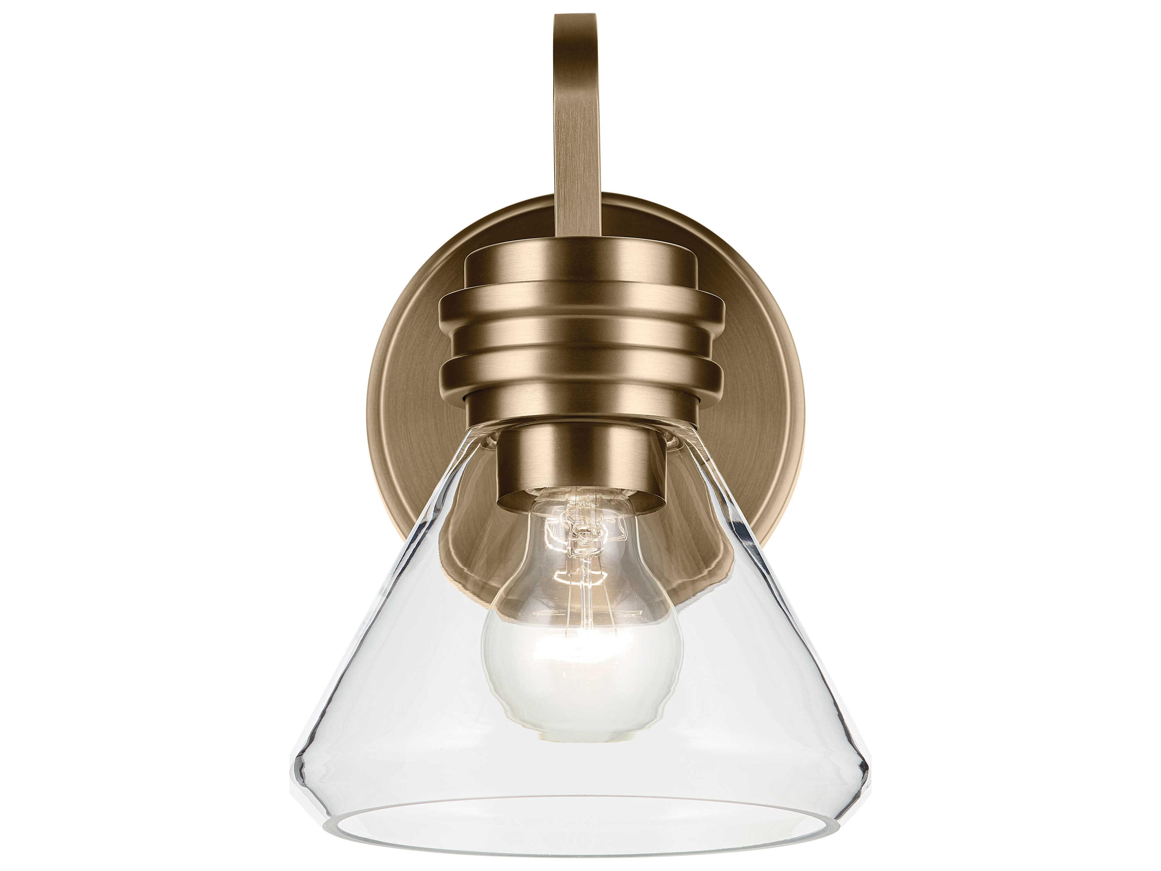 Kichler Farum 1-Light Champagne Bronze Wall Sconce
