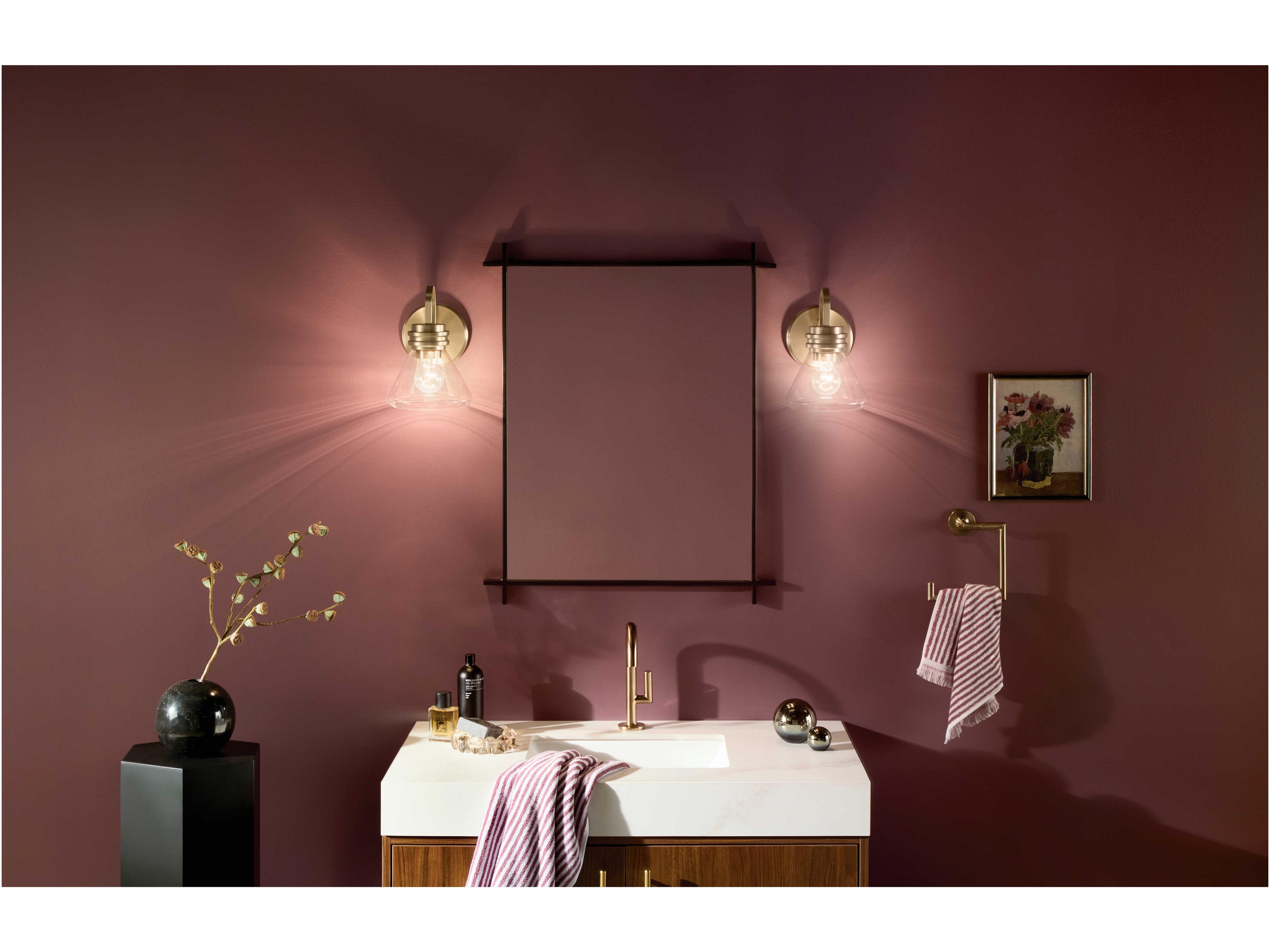 Kichler Farum 1-Light Champagne Bronze Wall Sconce