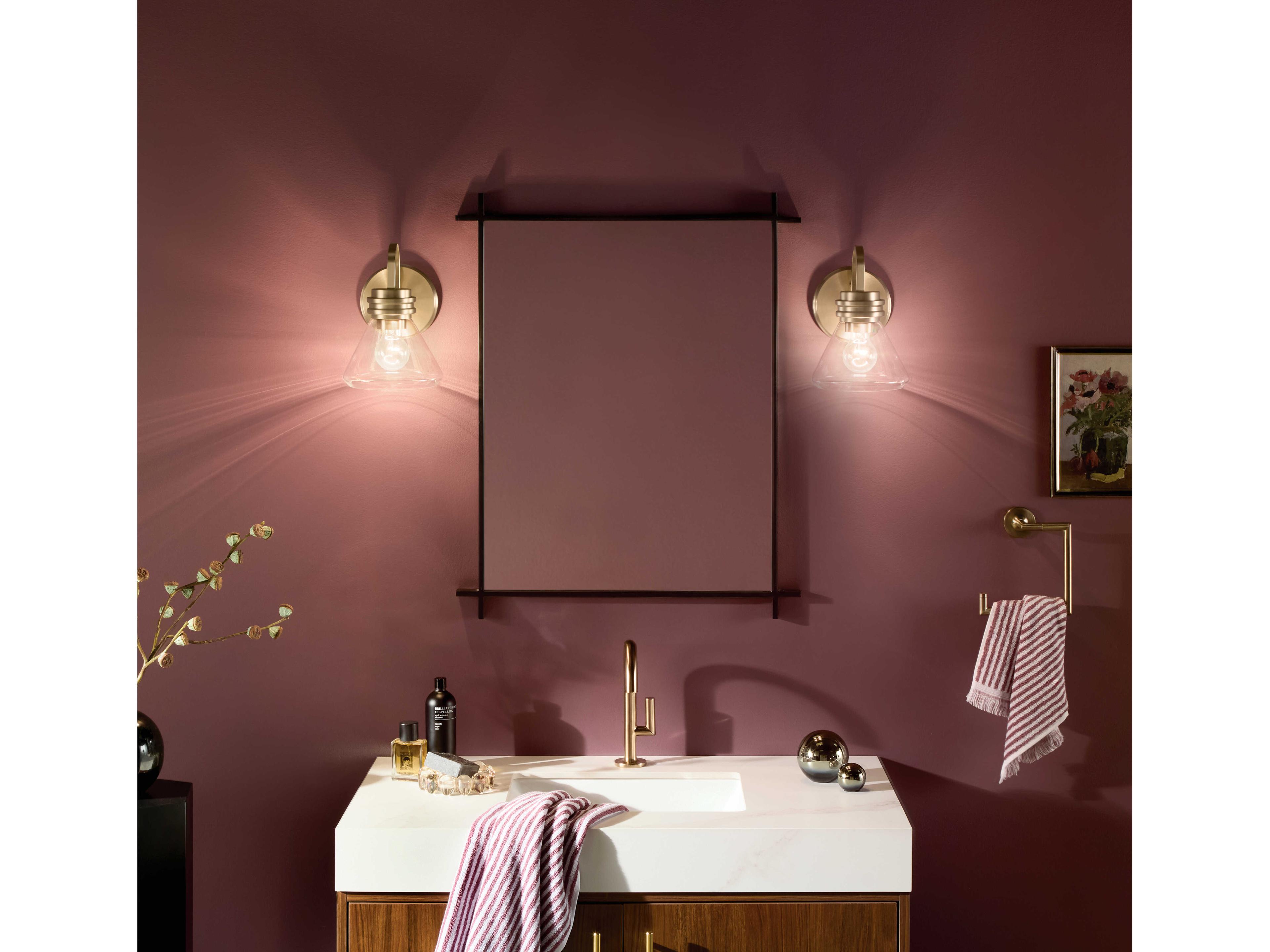 Kichler Farum 1-Light Champagne Bronze Wall Sconce