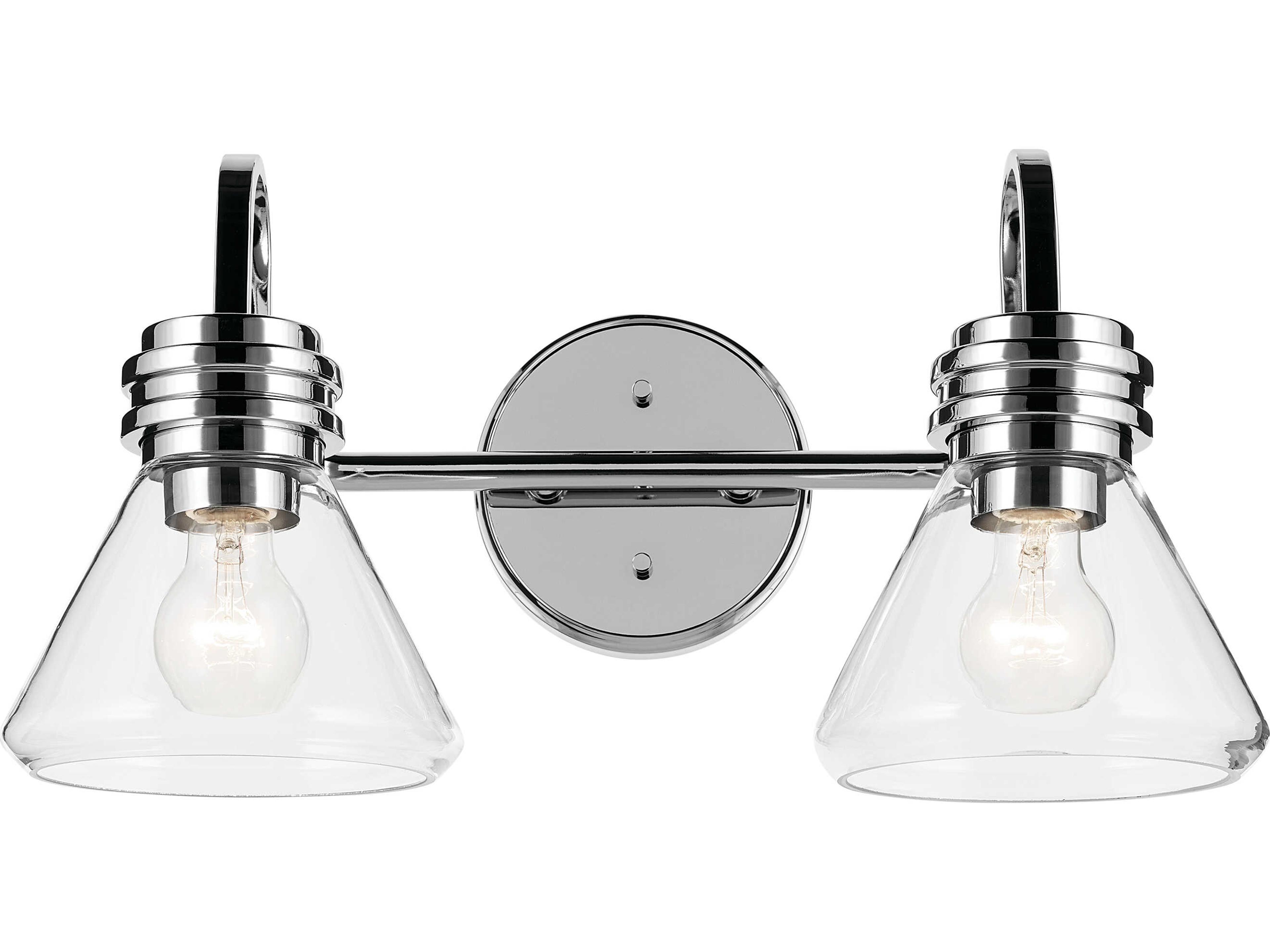 Kichler Farum 2-Light Chrome Vanity Light
