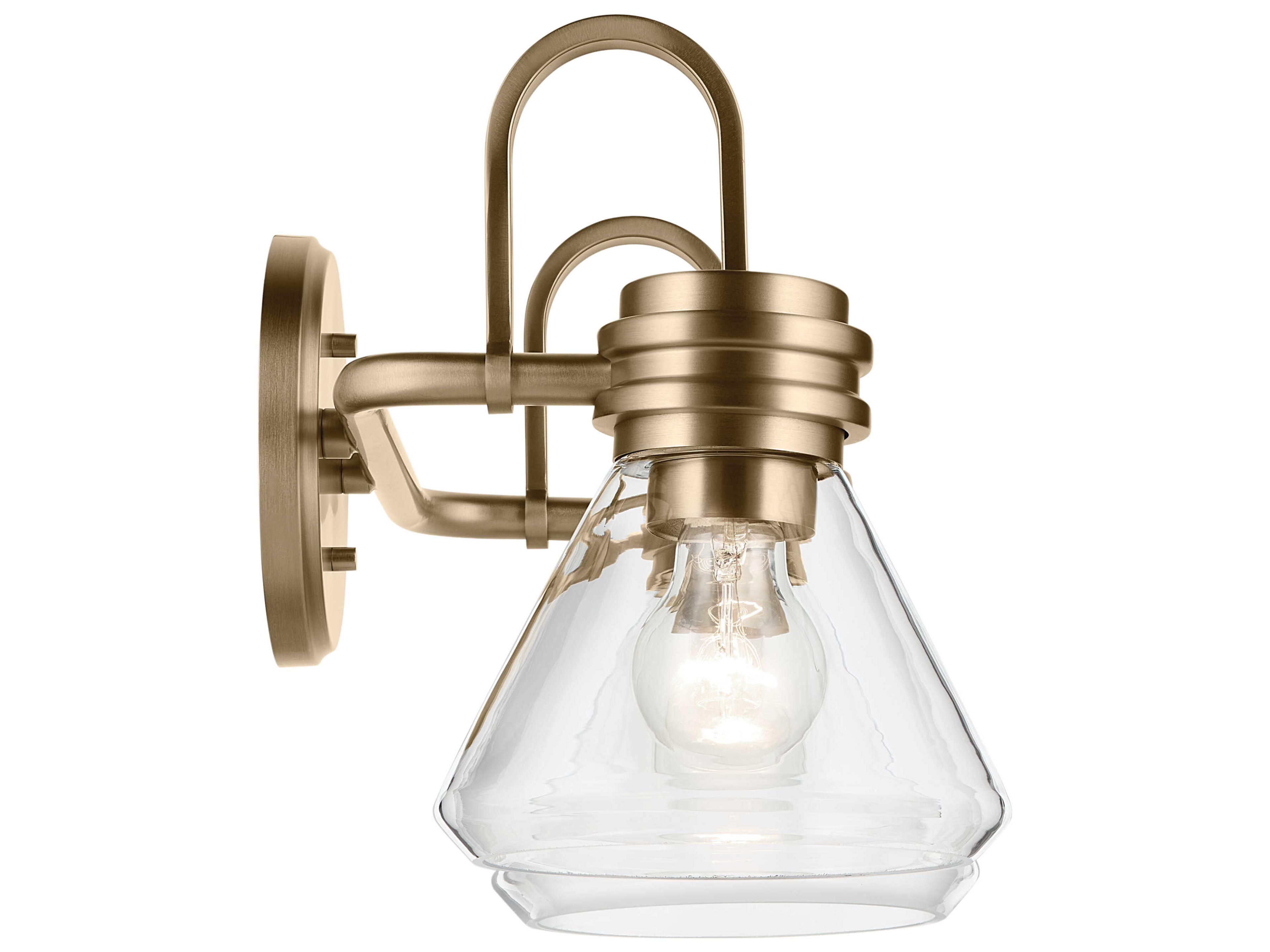 Kichler Farum 2-Light Champagne Bronze Vanity Light