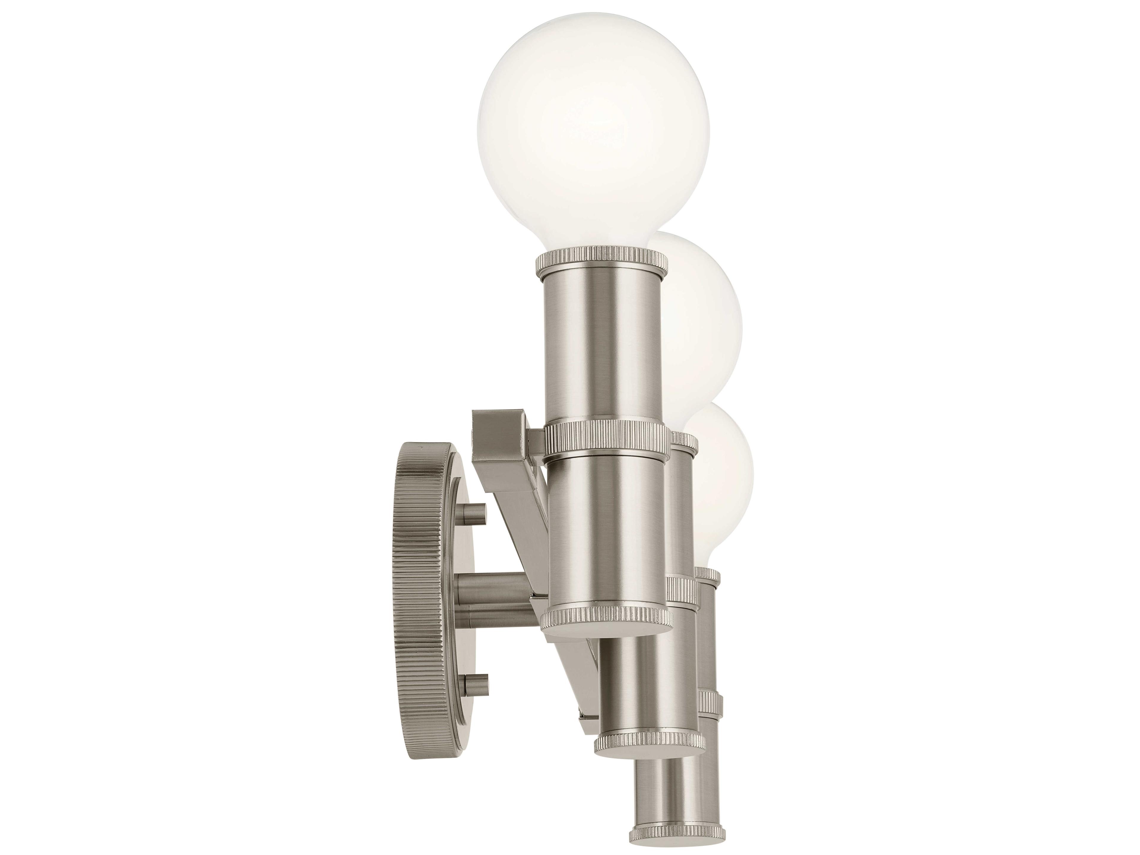 Kichler Torche 3-Light Brushed Nickel Vanity Light