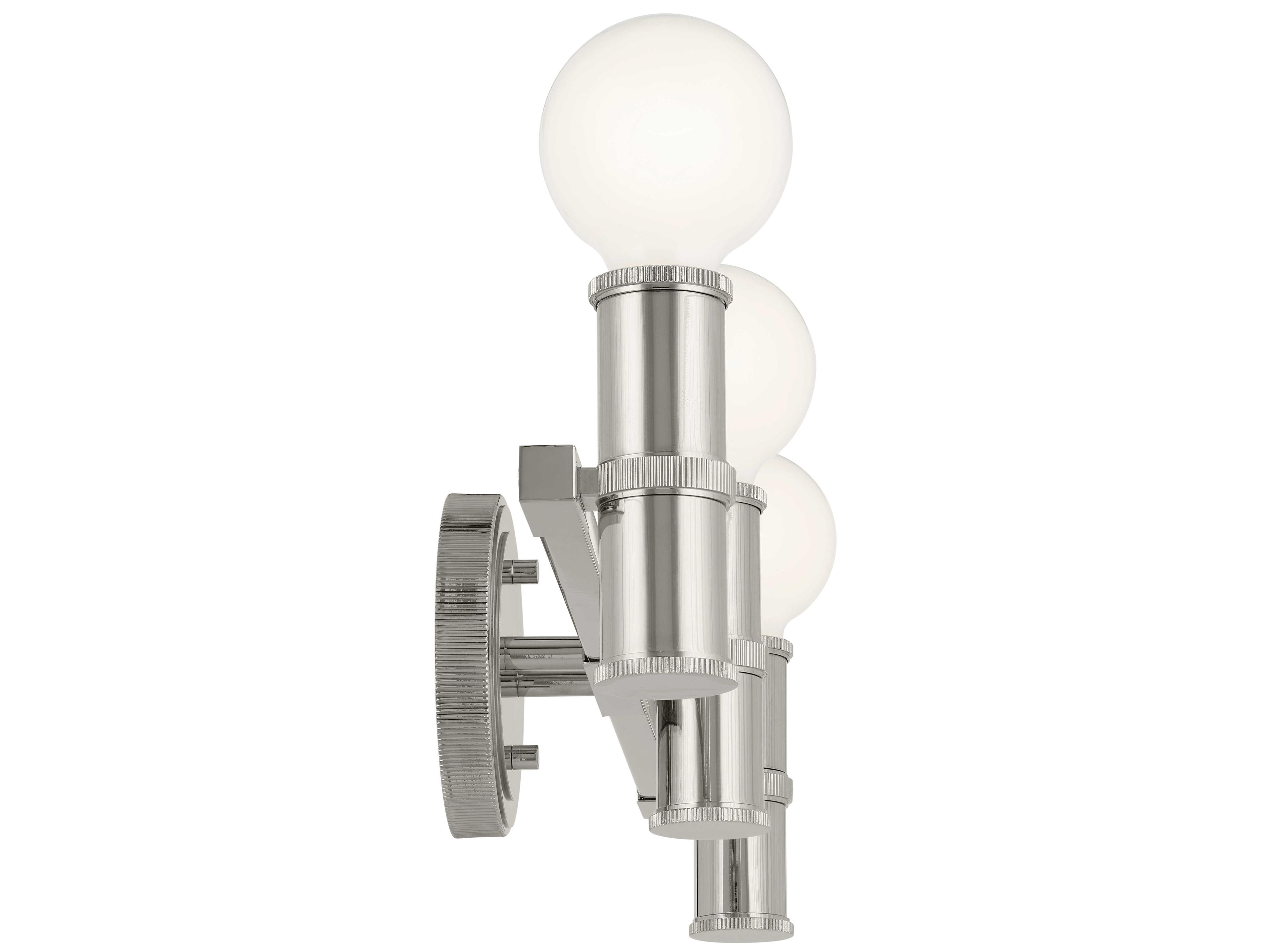 Kichler Torche 3-Light Polished Nickel Vanity Light