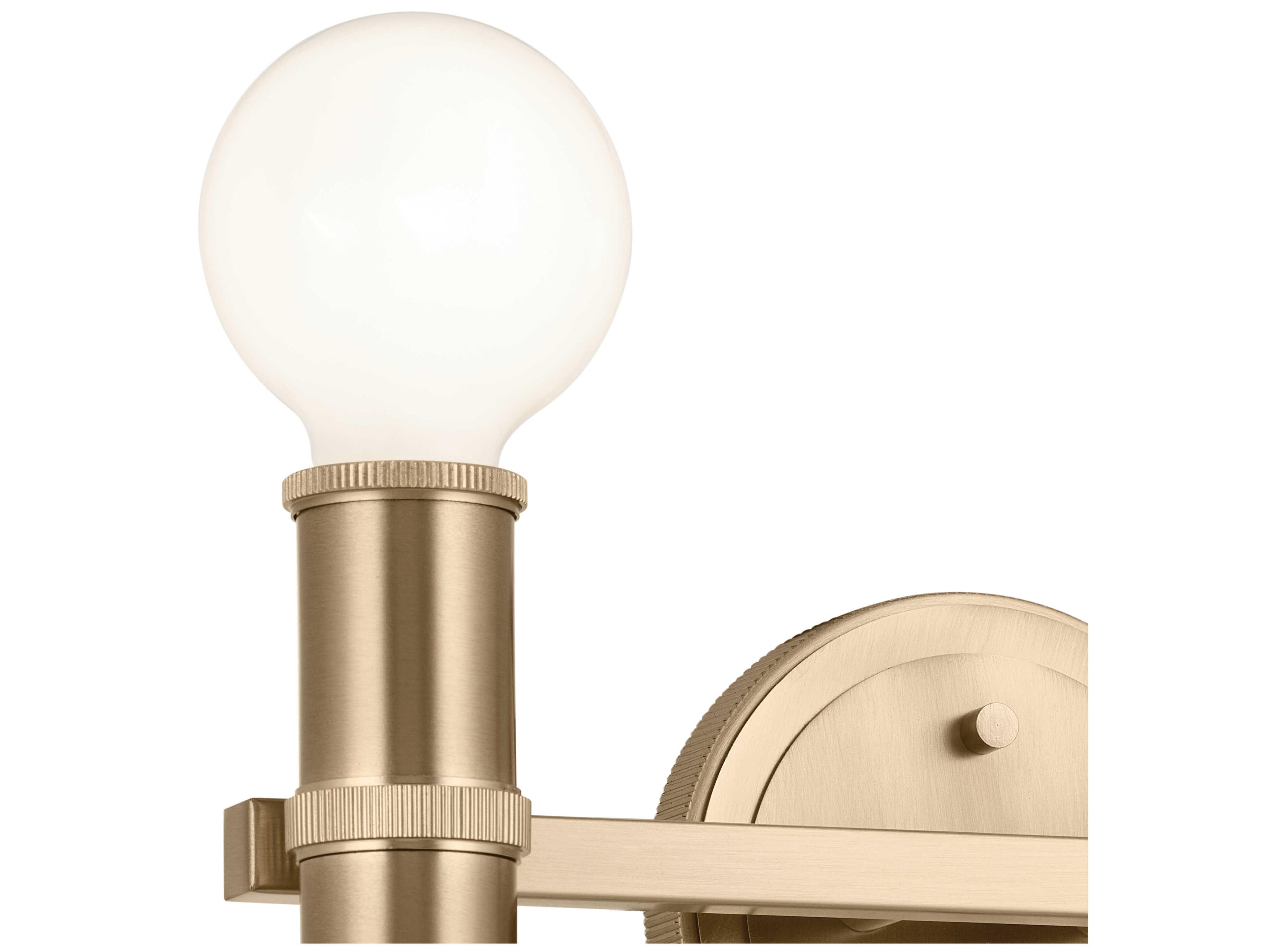 Kichler Torche 2-Light Champagne Bronze Vanity Light