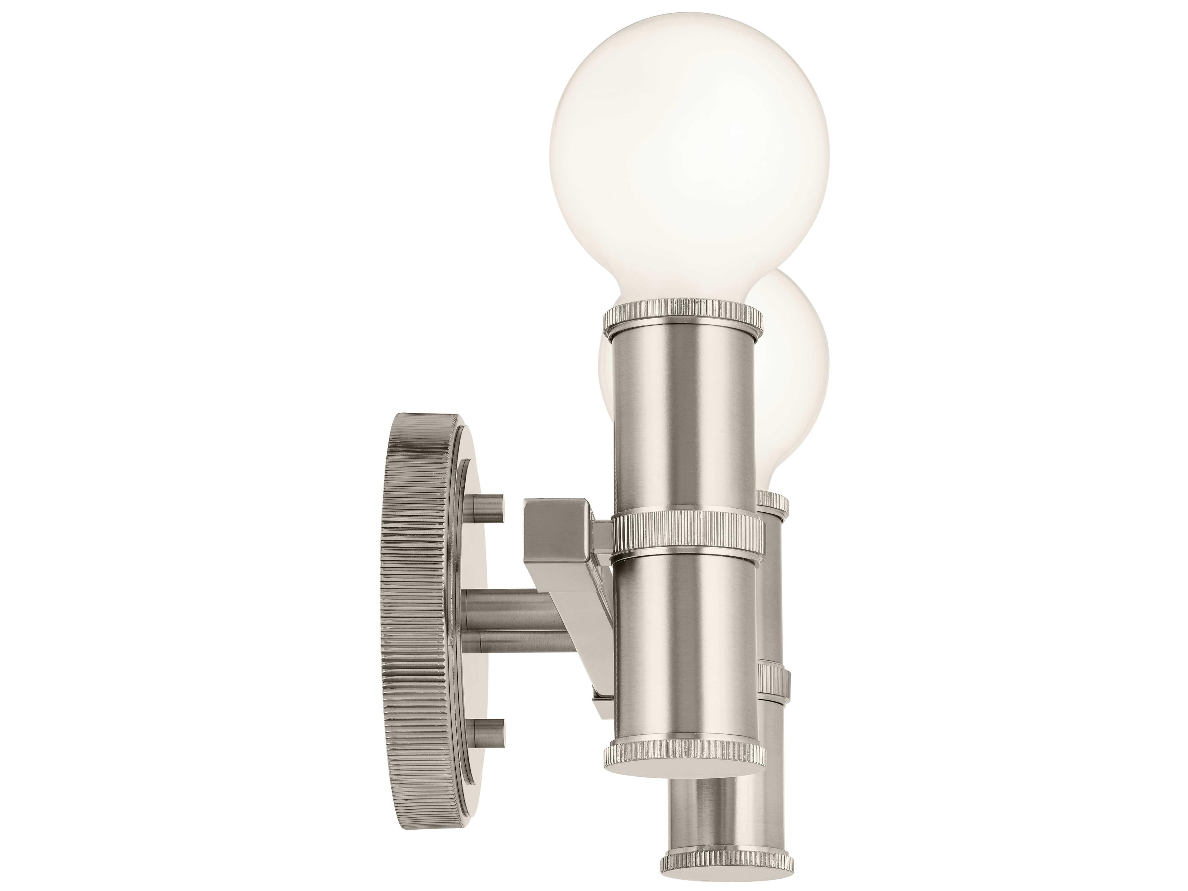 Kichler Torche 2-Light Brushed Nickel Vanity Light