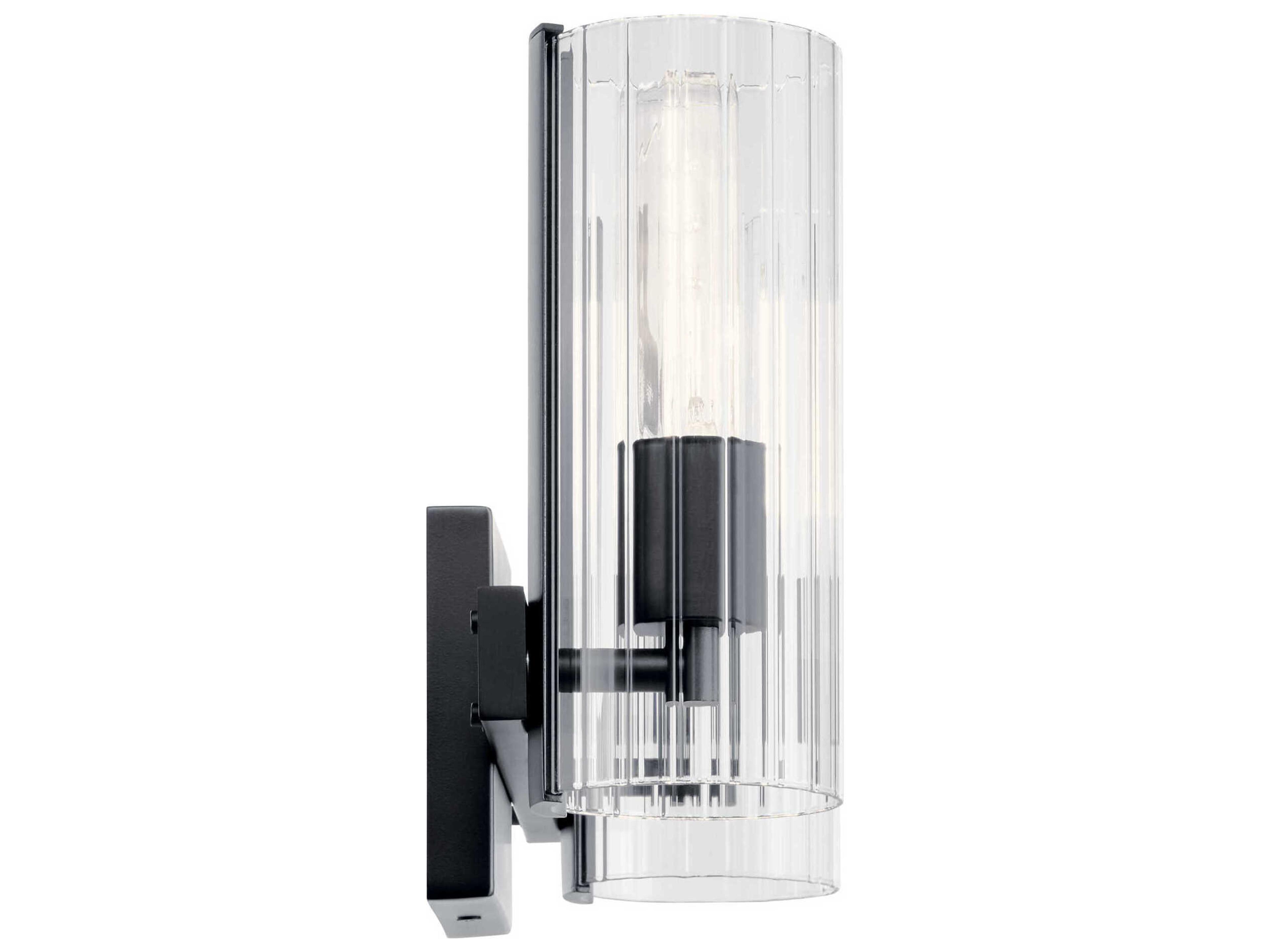 Kichler Jemsa 2-Light Black Vanity Light