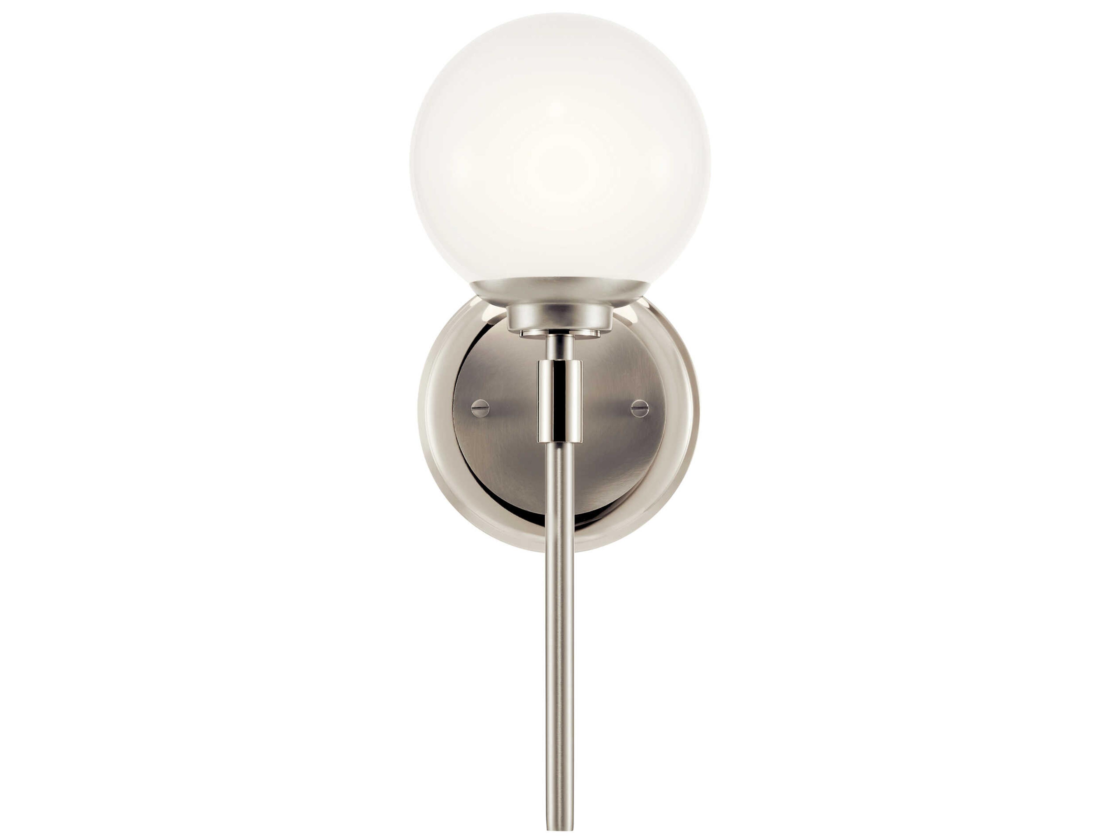 Kichler Benno 1-Light Polished Nickel Wall Sconce