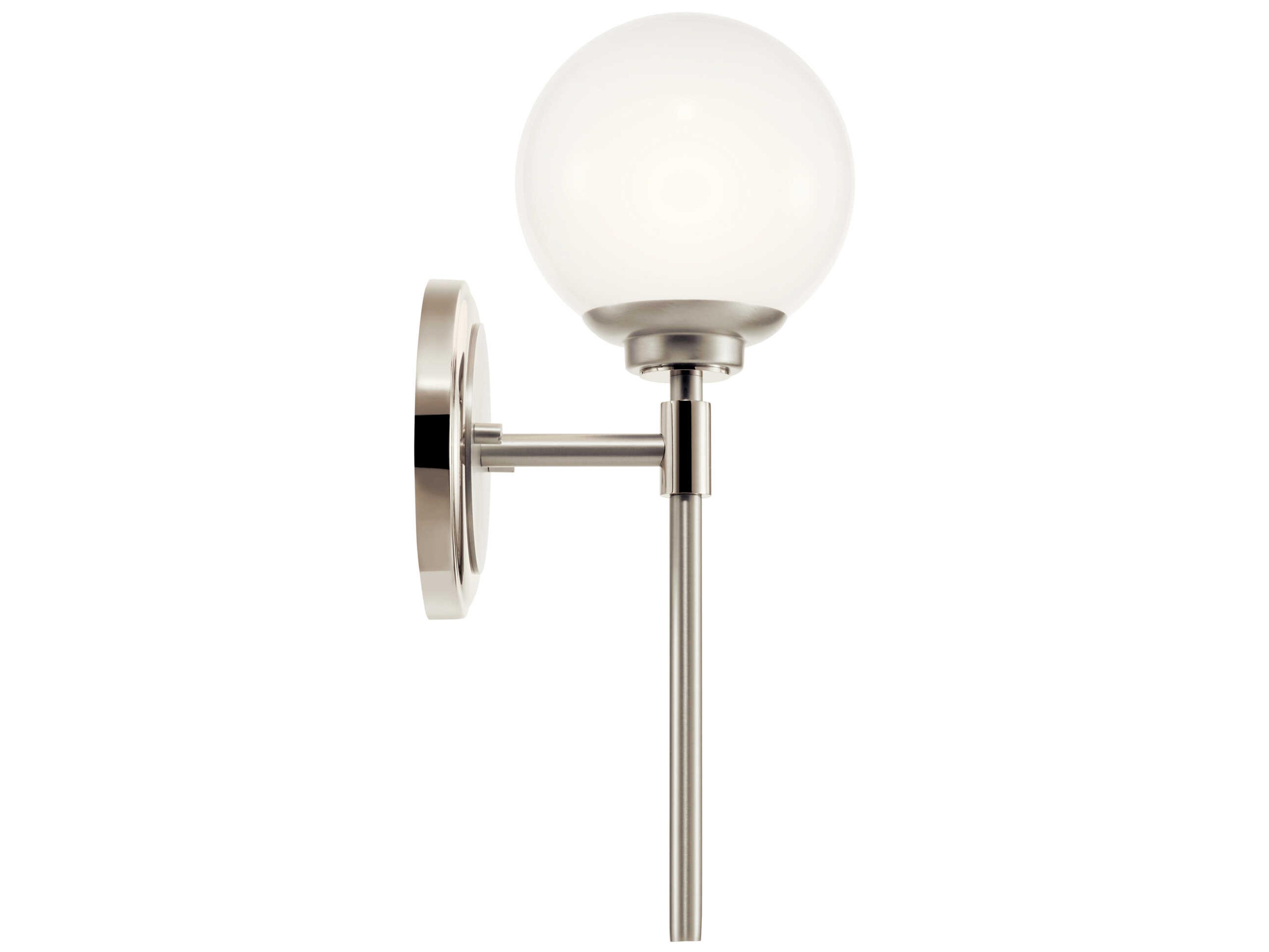 Kichler Benno 1-Light Polished Nickel Wall Sconce