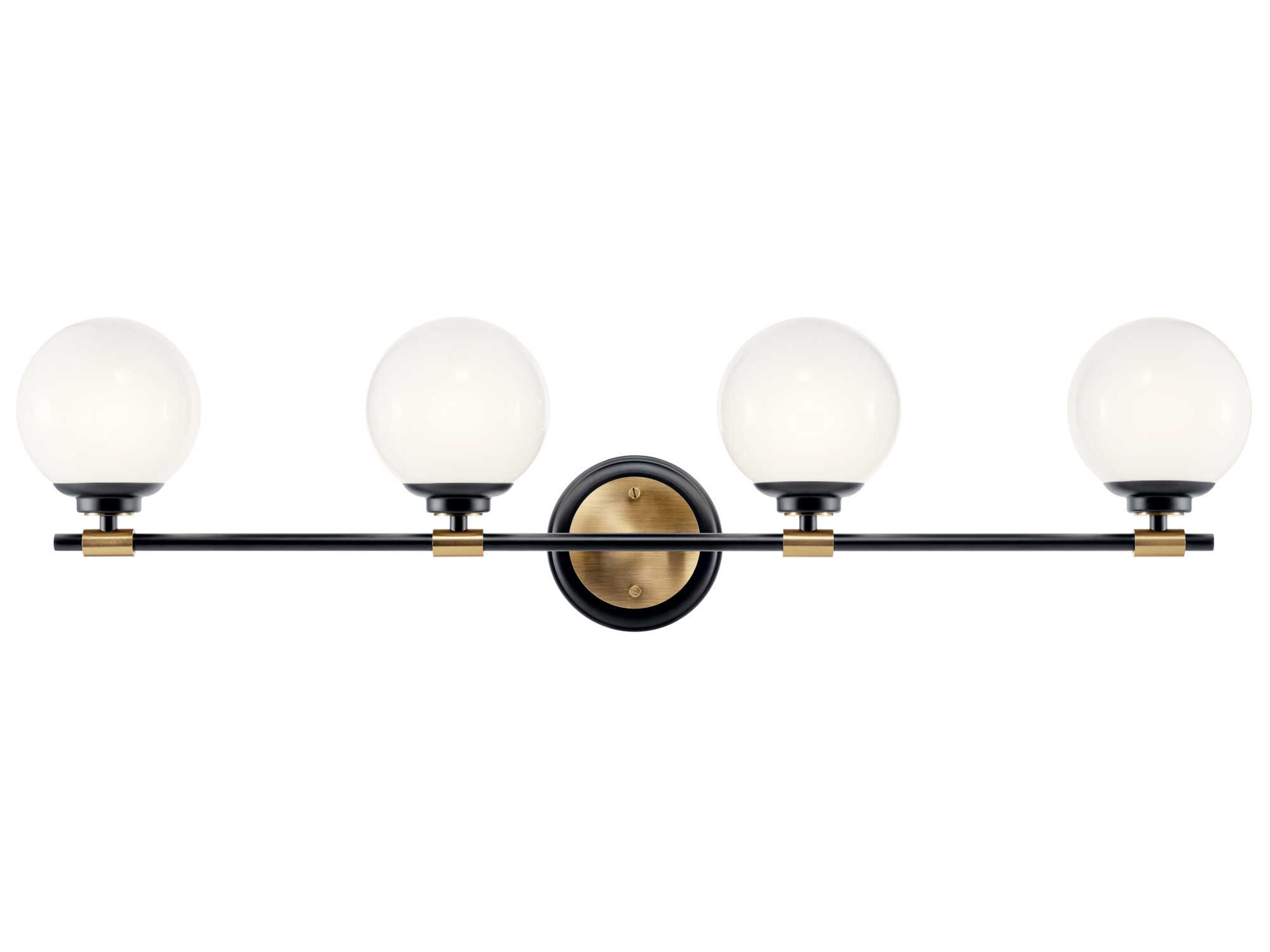 Kichler Benno 4-Light Black Vanity Light