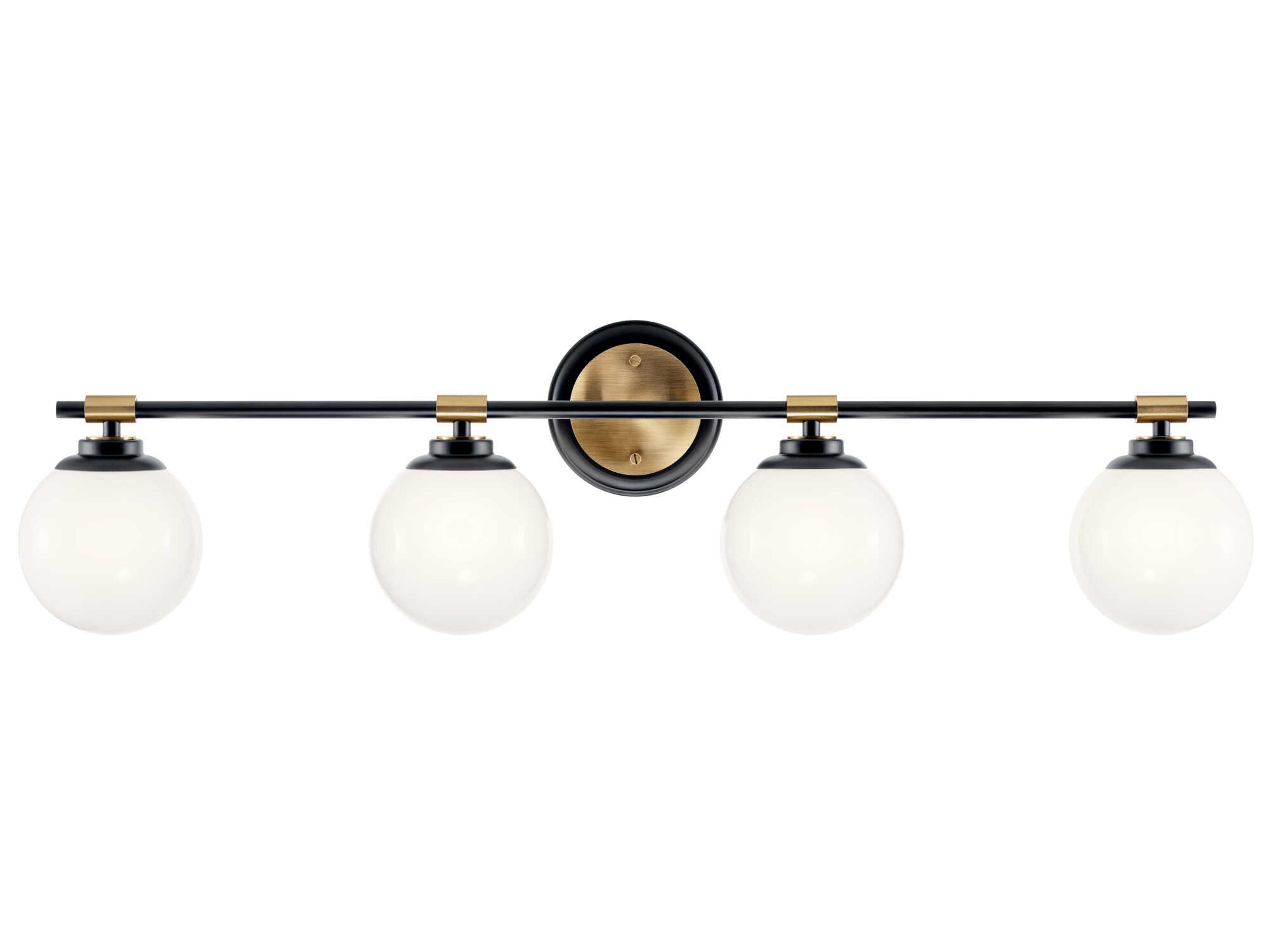 Kichler Benno 4-Light Black Vanity Light