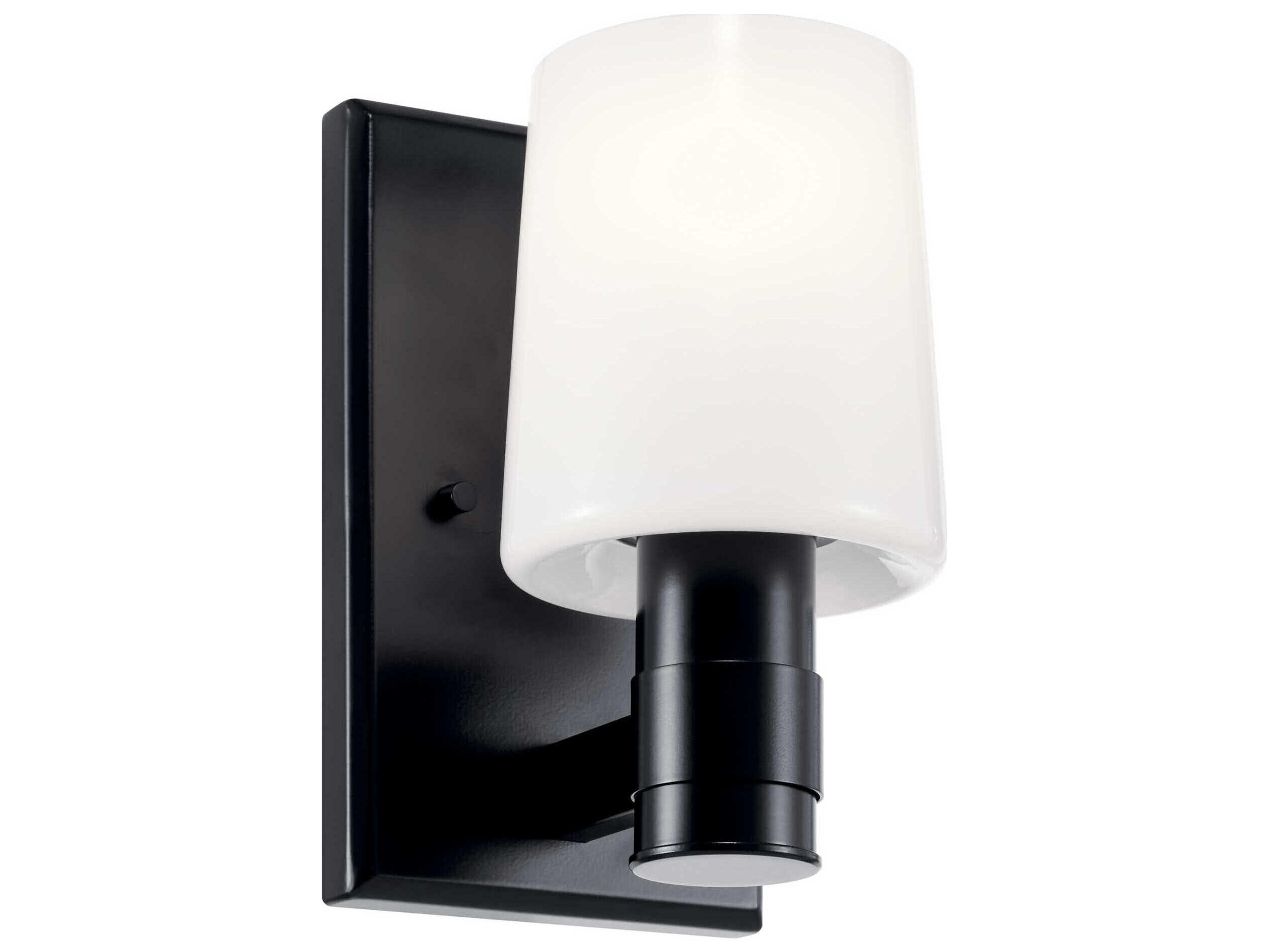 Adani 1-Light Black Wall Sconce