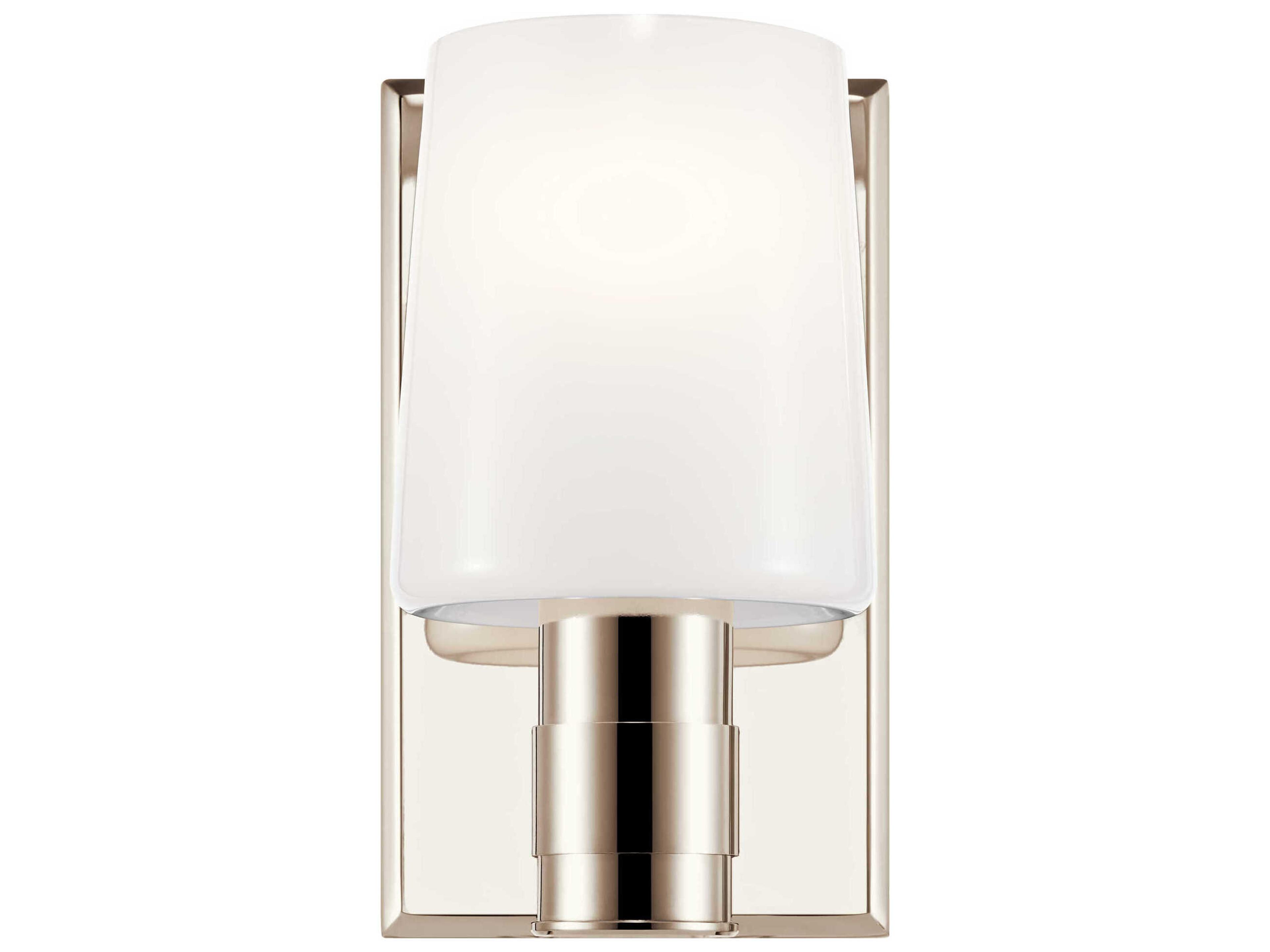 Kichler Adani 1-Light Polished Nickel Wall Sconce
