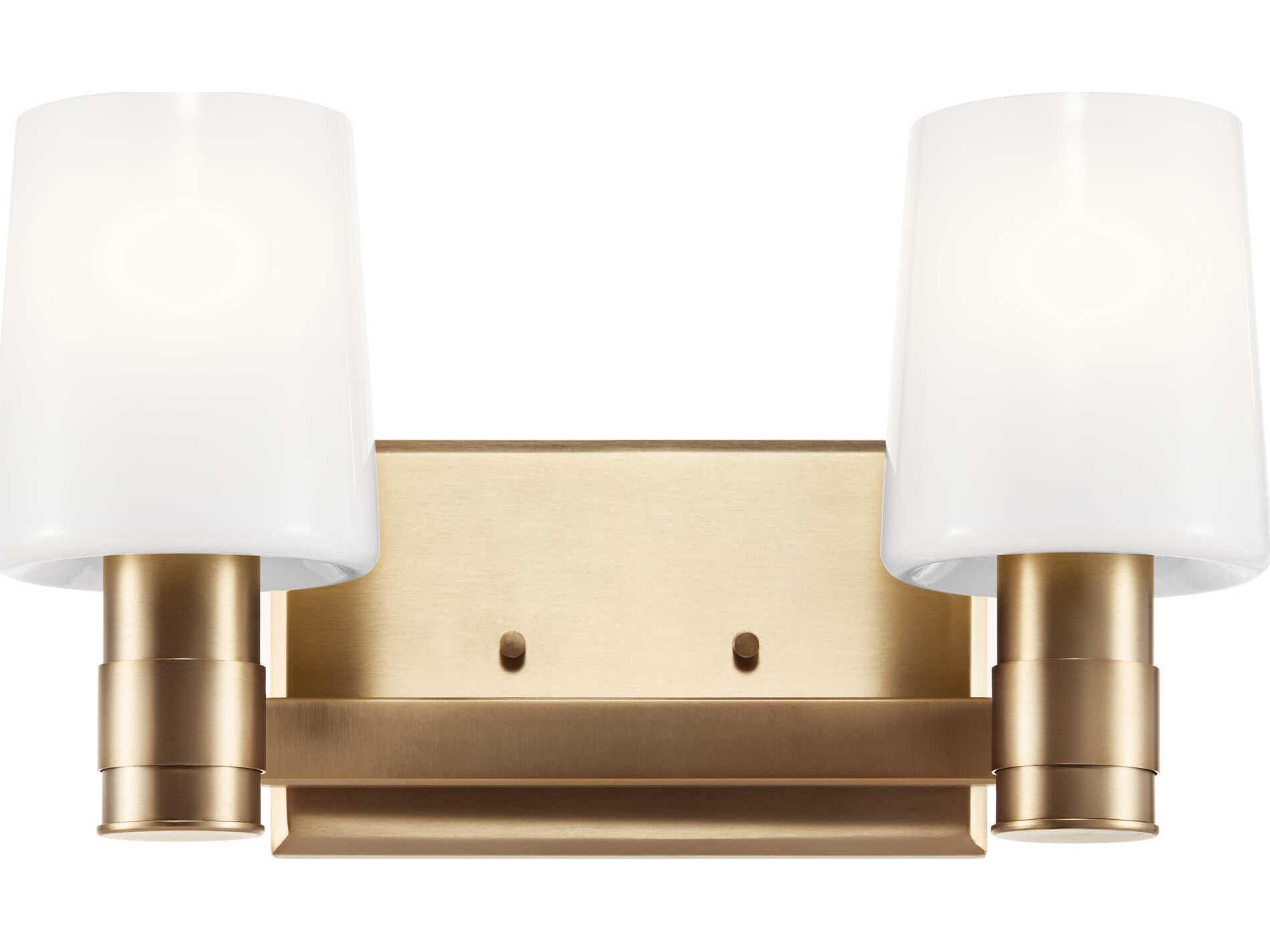 Kichler Adani 2-Light Champagne Bronze Vanity Light