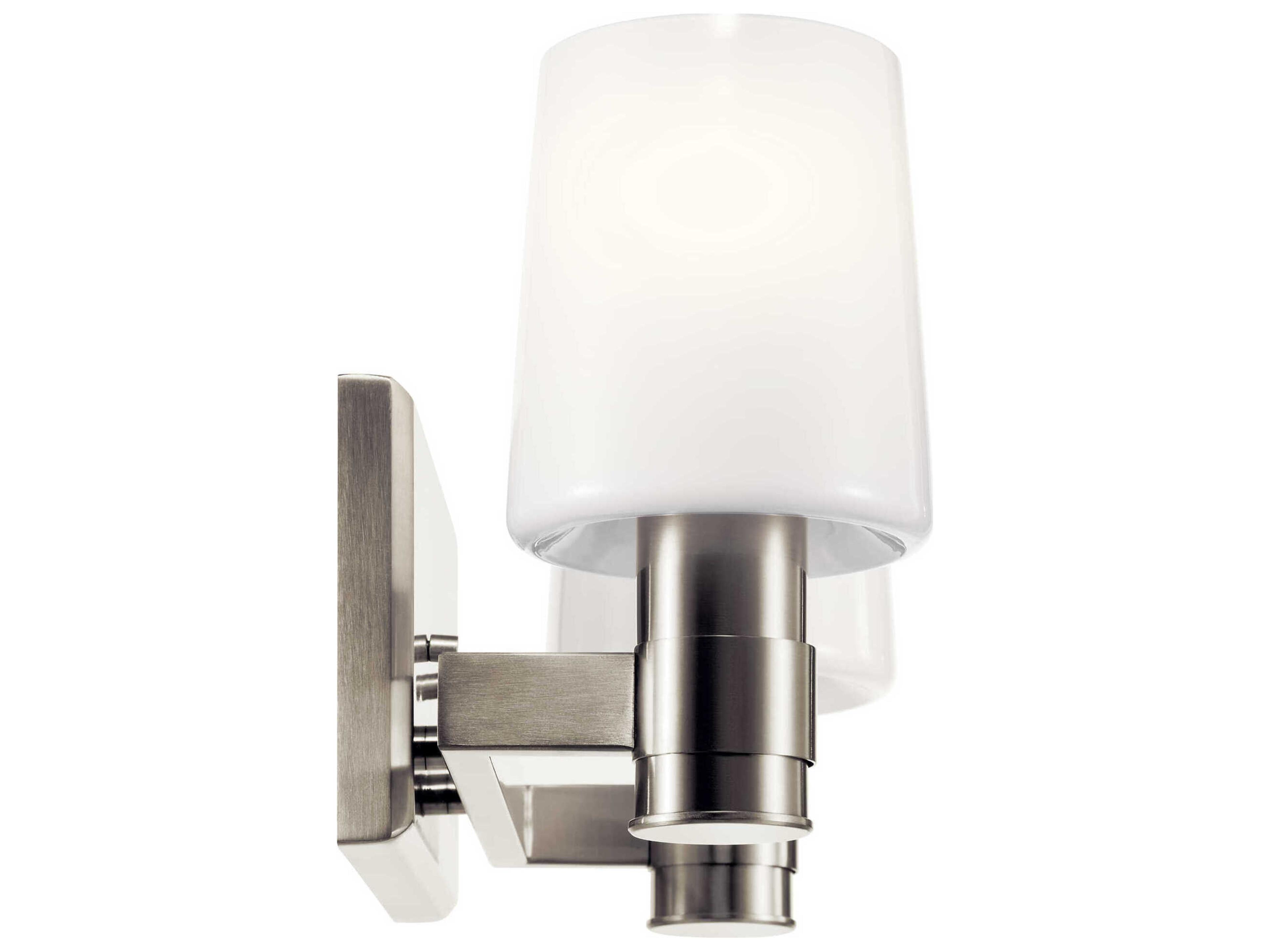Kichler Adani 2-Light Brushed Nickel Vanity Light