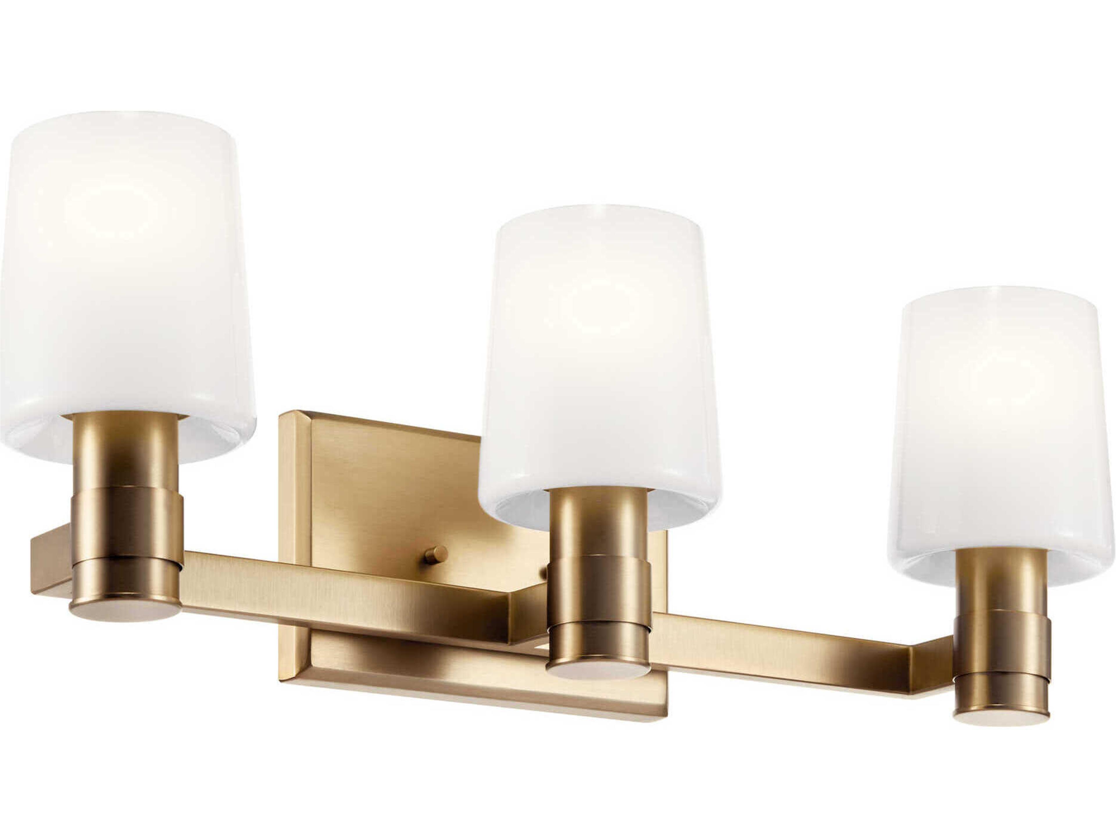 Adani 3-Light Champagne Bronze Vanity Light
