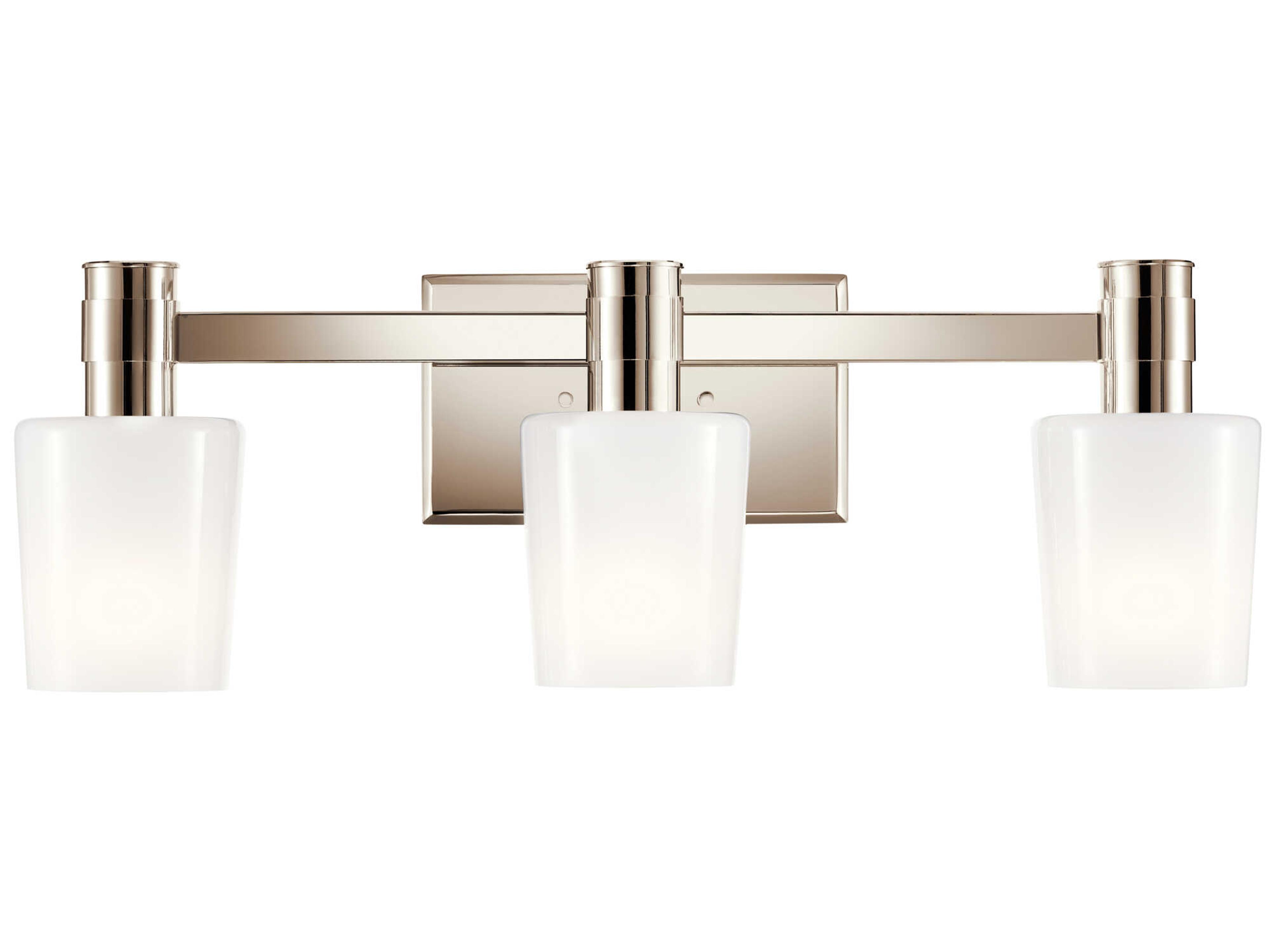 Kichler Adani 3-Light Polished Nickel Vanity Light
