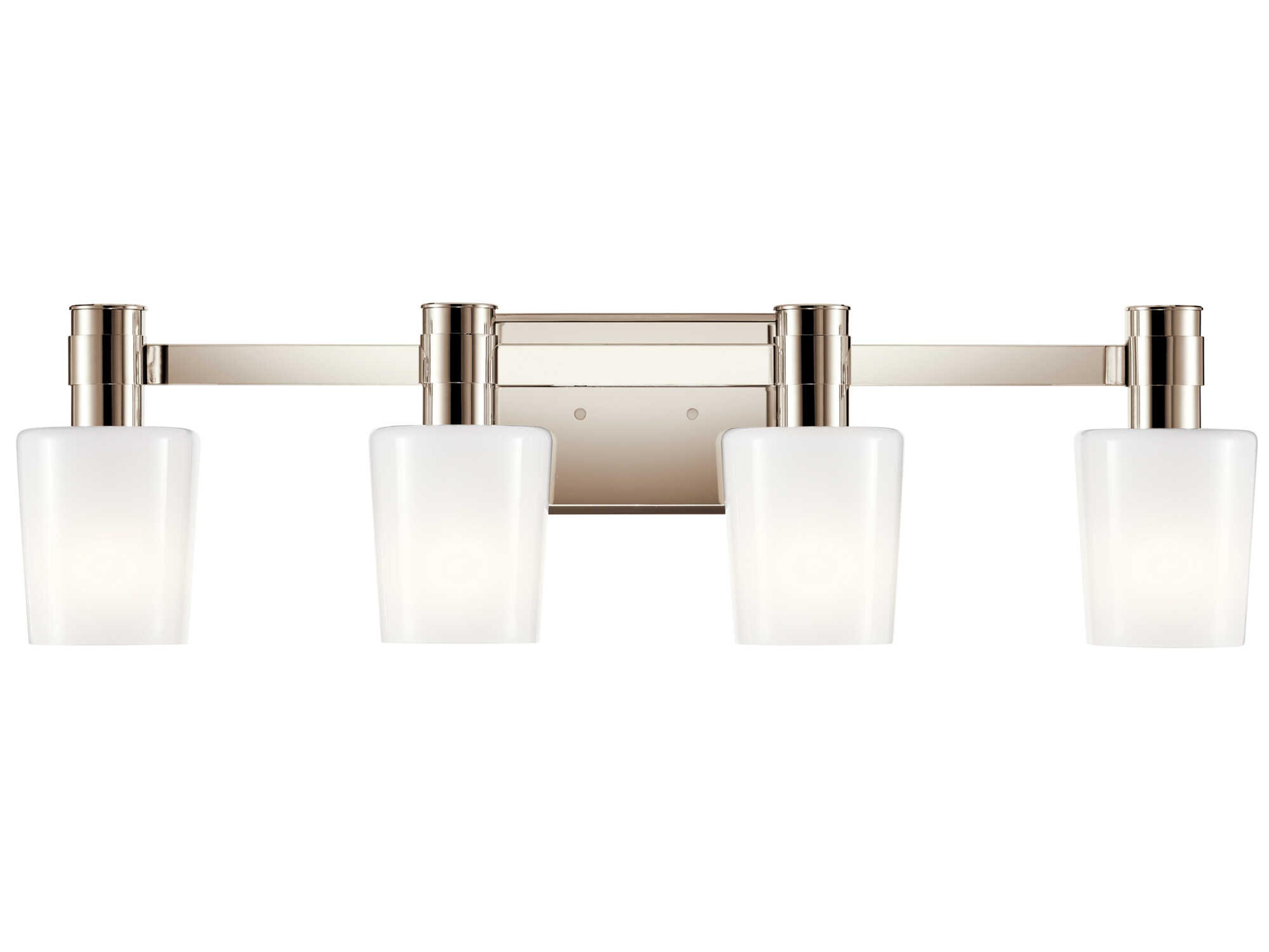 Kichler Adani 4-Light Polished Nickel Vanity Light