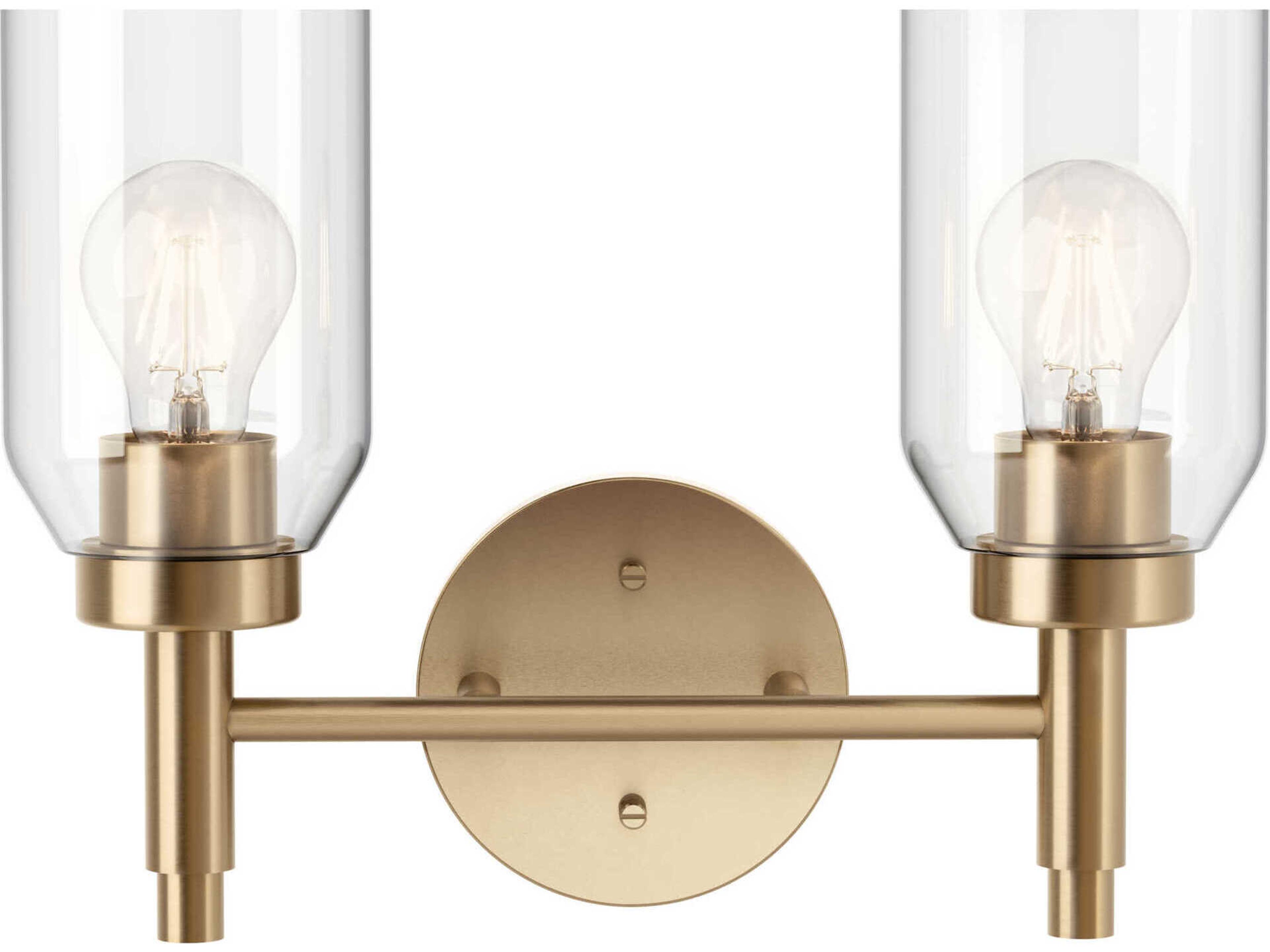 Kichler Madden 2-Light Champagne Bronze Vanity Light