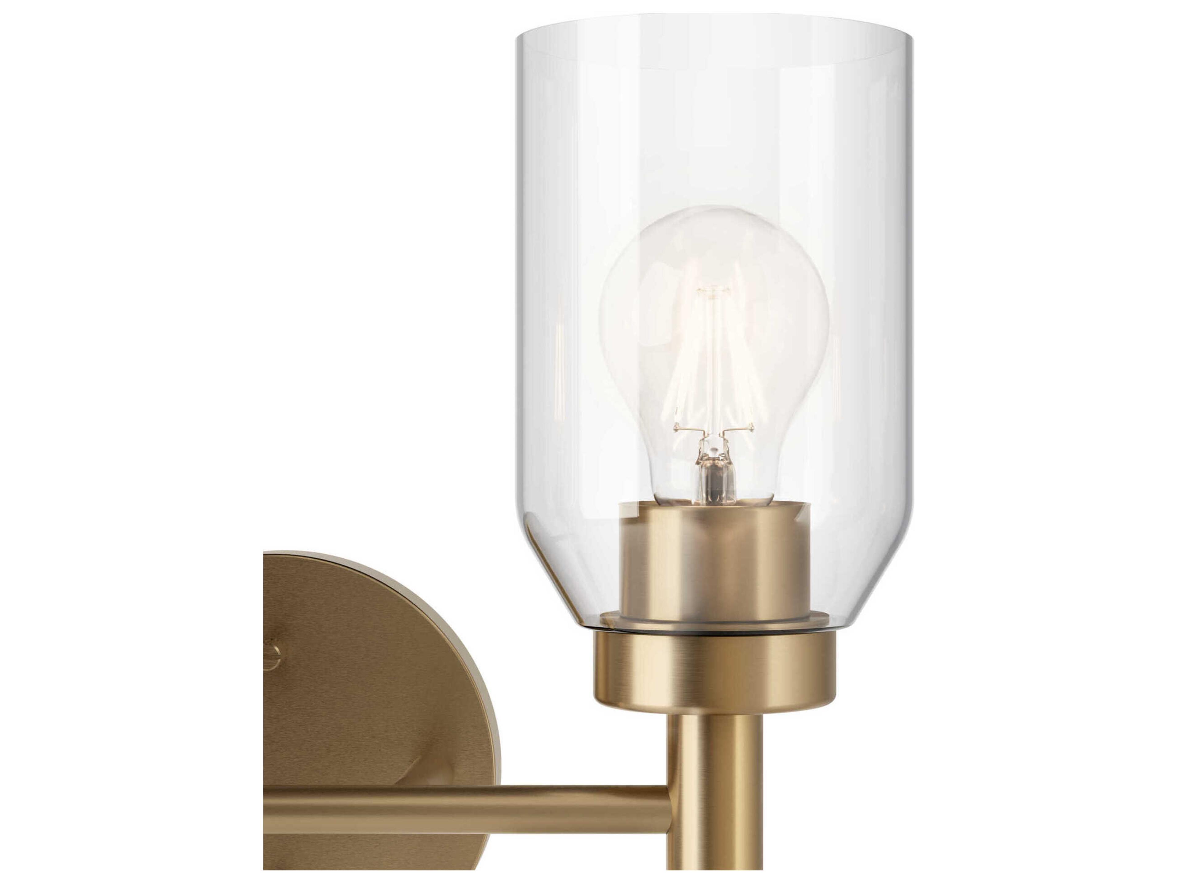 Kichler Madden 2-Light Champagne Bronze Vanity Light