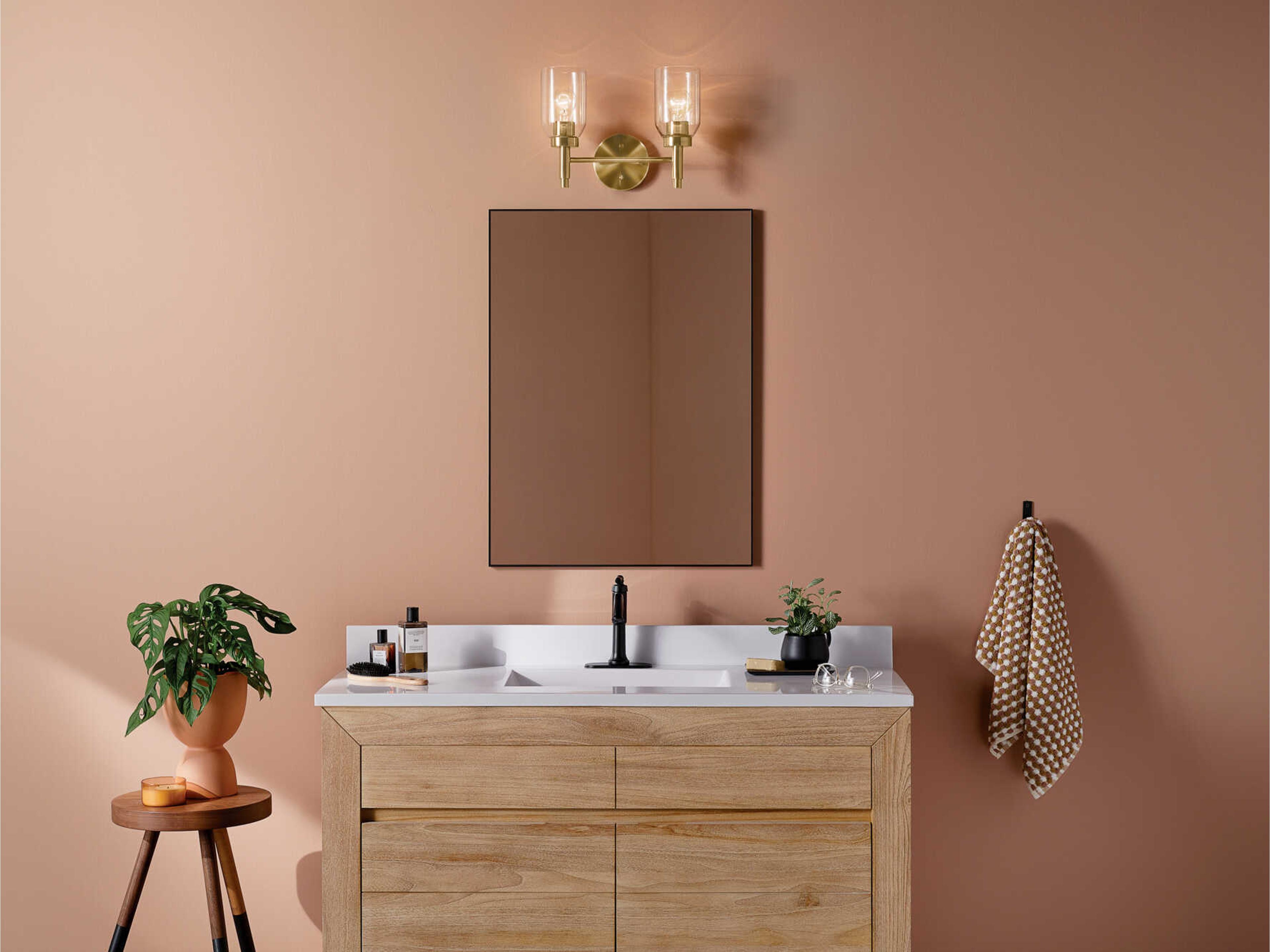 Kichler Madden 2-Light Champagne Bronze Vanity Light