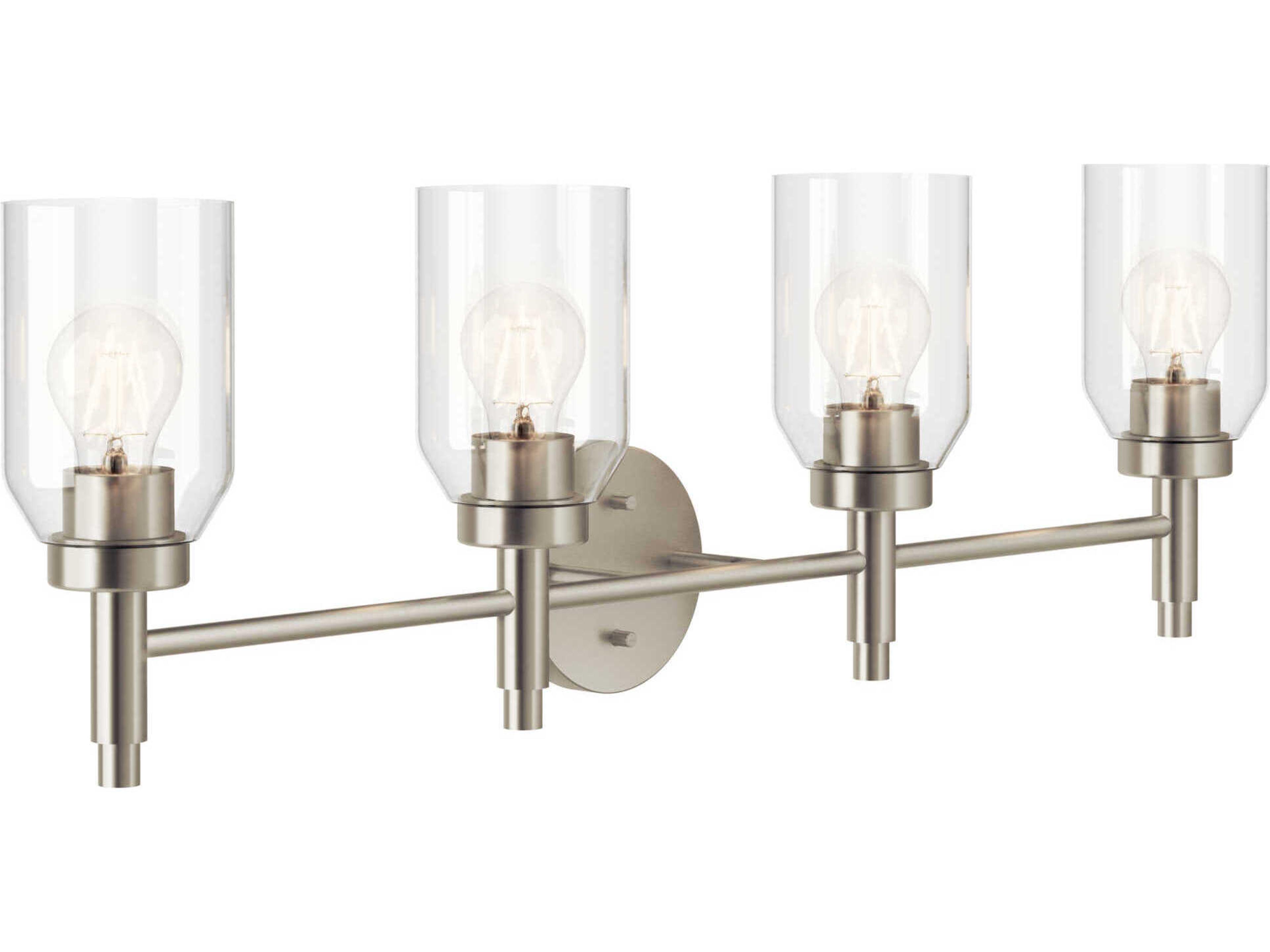 Madden 4-Light Brushed Nickel Vanity Light